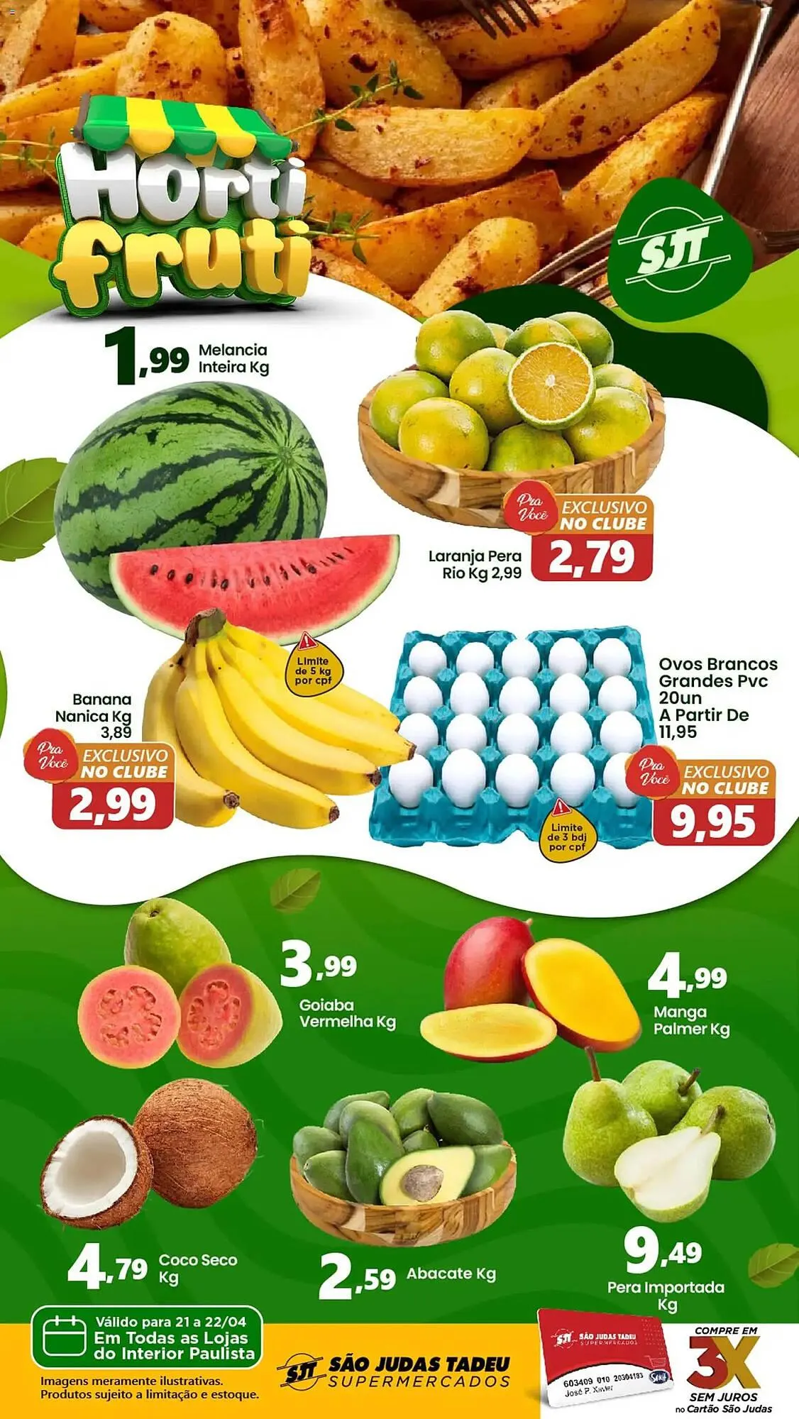 Encarte de Folheto São Judas Tadeu 21 de abril até 23 de abril 2026 - Pagina 1