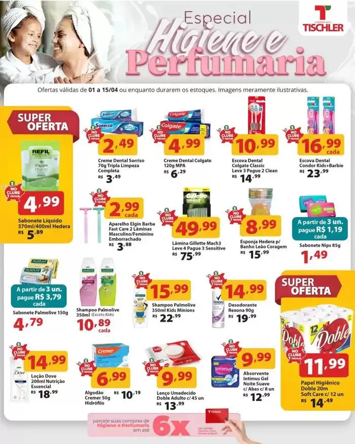Encarte de Encarte Supermercados Tischler 1 de abril até 15 de abril 2025 - Pagina 4