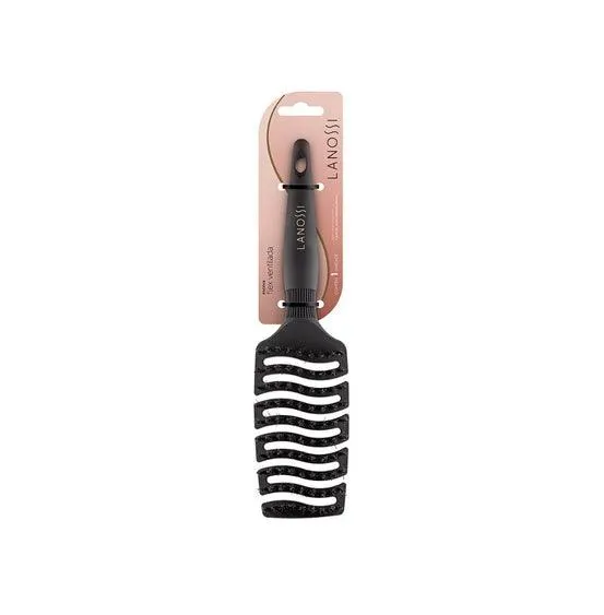 Escova De Cabelo Lanossi Ventilada Flex