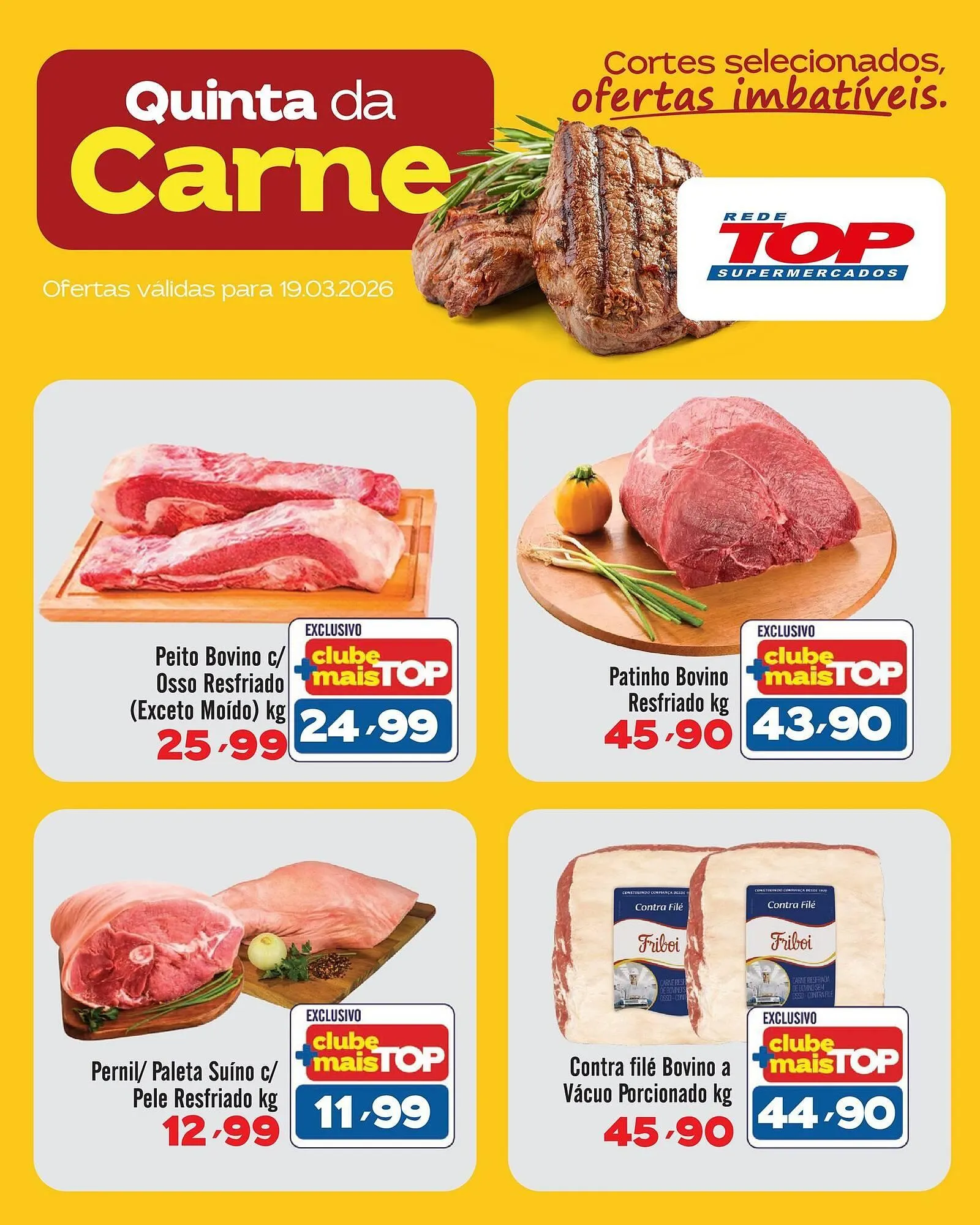 Encarte de Encarte Rede Top 19 de março até 19 de março 2026 - Pagina 4