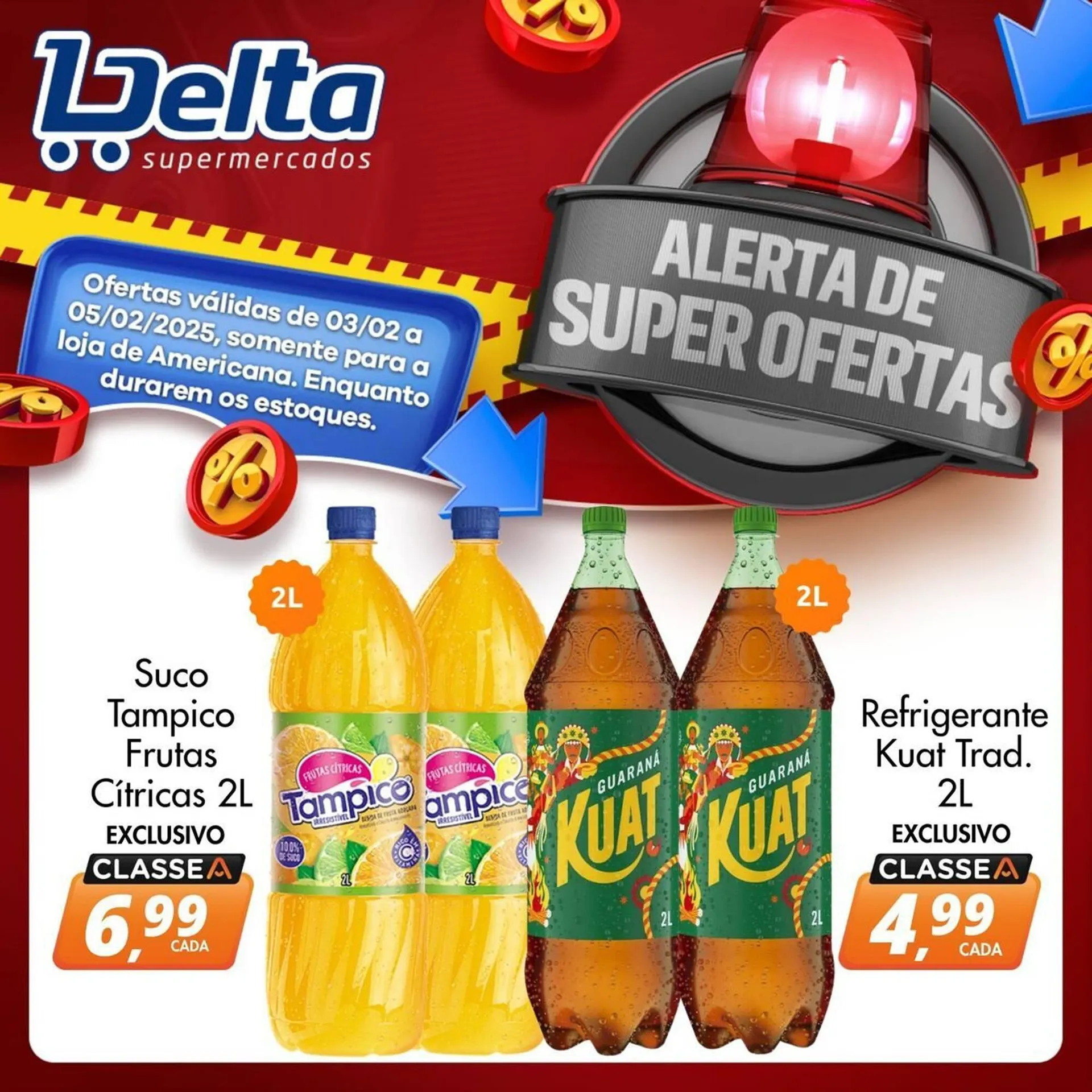 Encarte de Catálogo Delta Supermercados 3 de fevereiro até 5 de fevereiro 2025 - Pagina 2