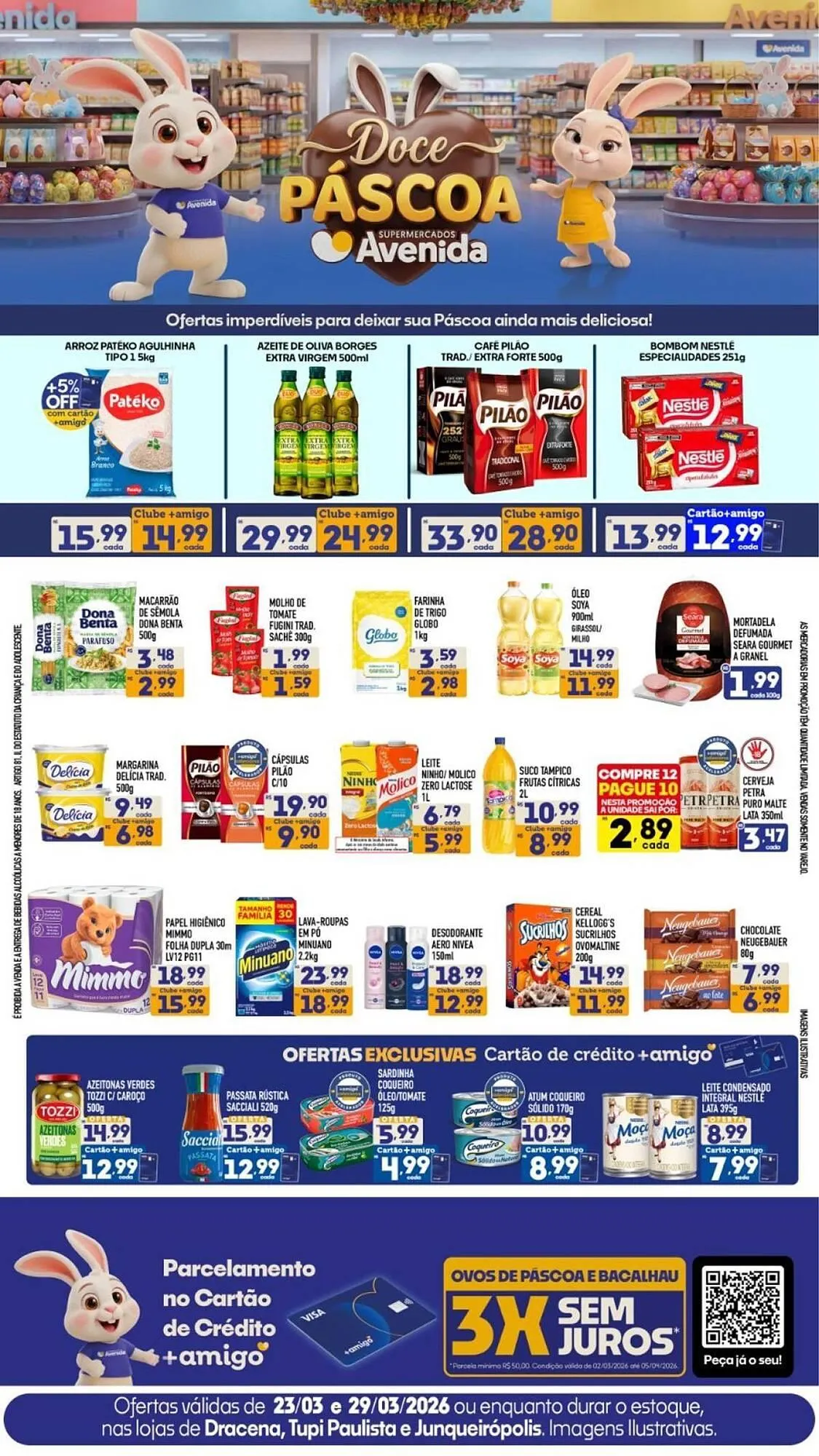 Encarte de Catálogo Supermercados Avenida 23 de março até 29 de março 2026 - Pagina 6