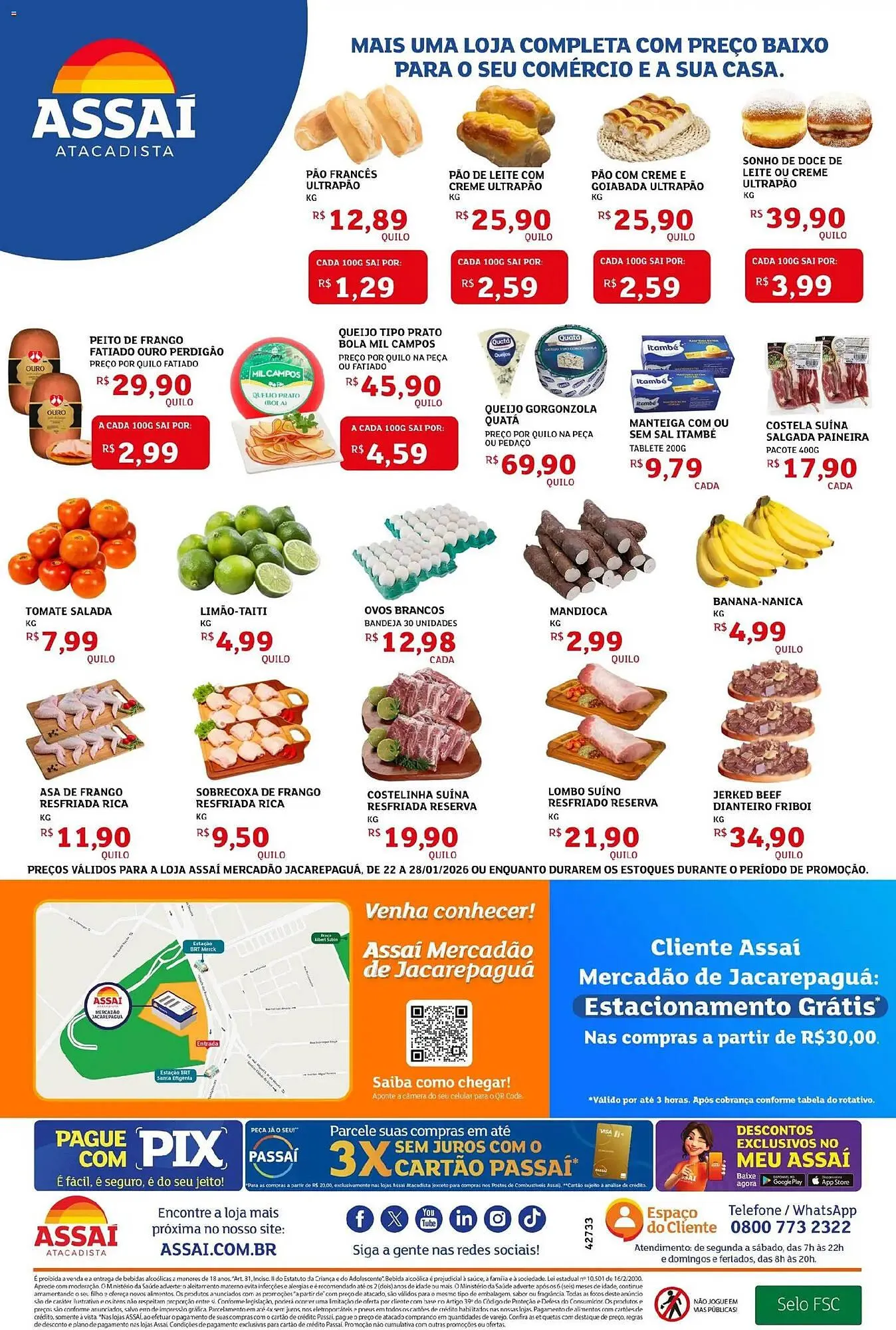 Encarte de Encarte Assaí Atacadista 22 de janeiro até 28 de janeiro 2026 - Pagina 2
