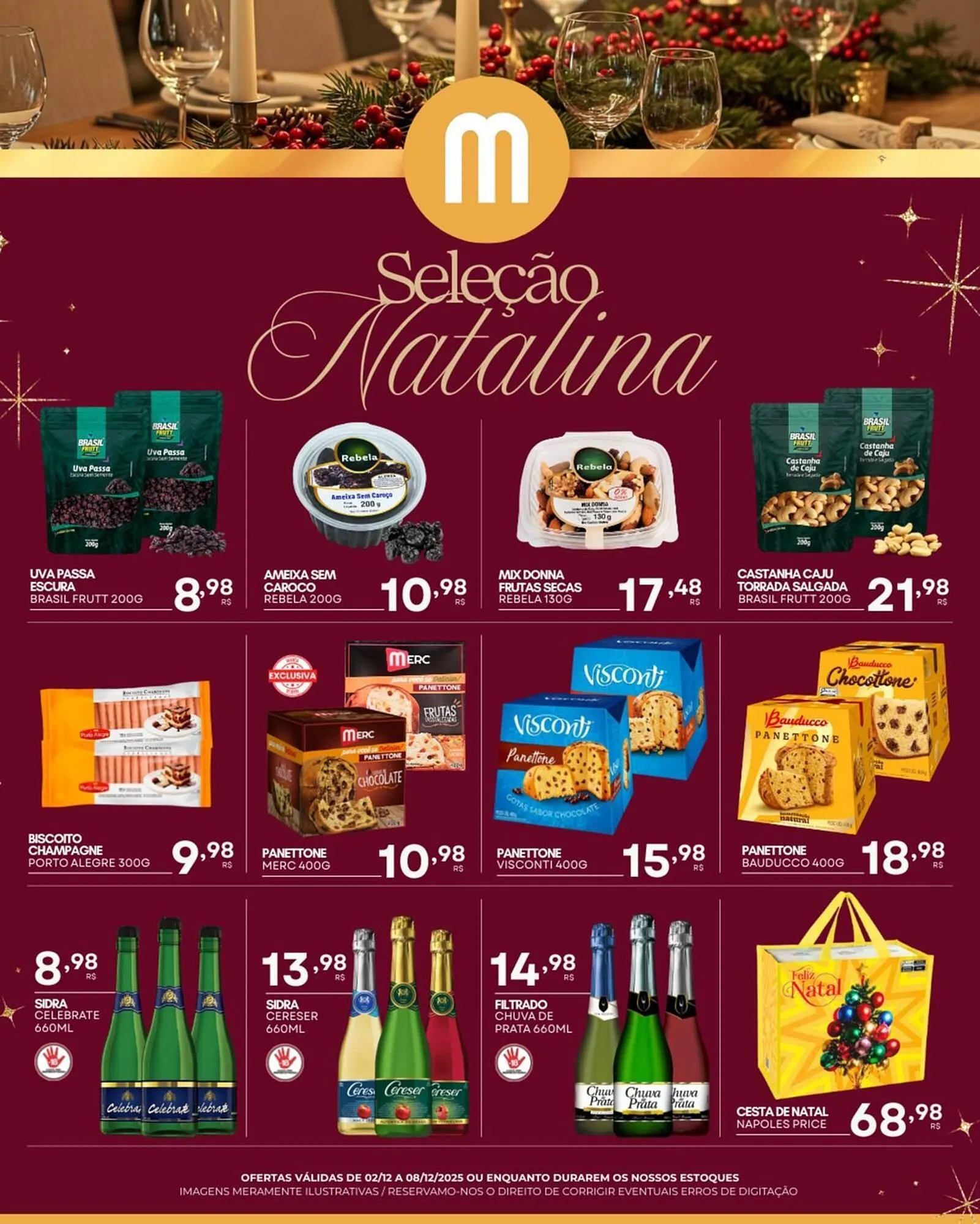 Encarte de Folheto Mercadão Atacadista 2 de dezembro até 8 de dezembro 2025 - Pagina 1