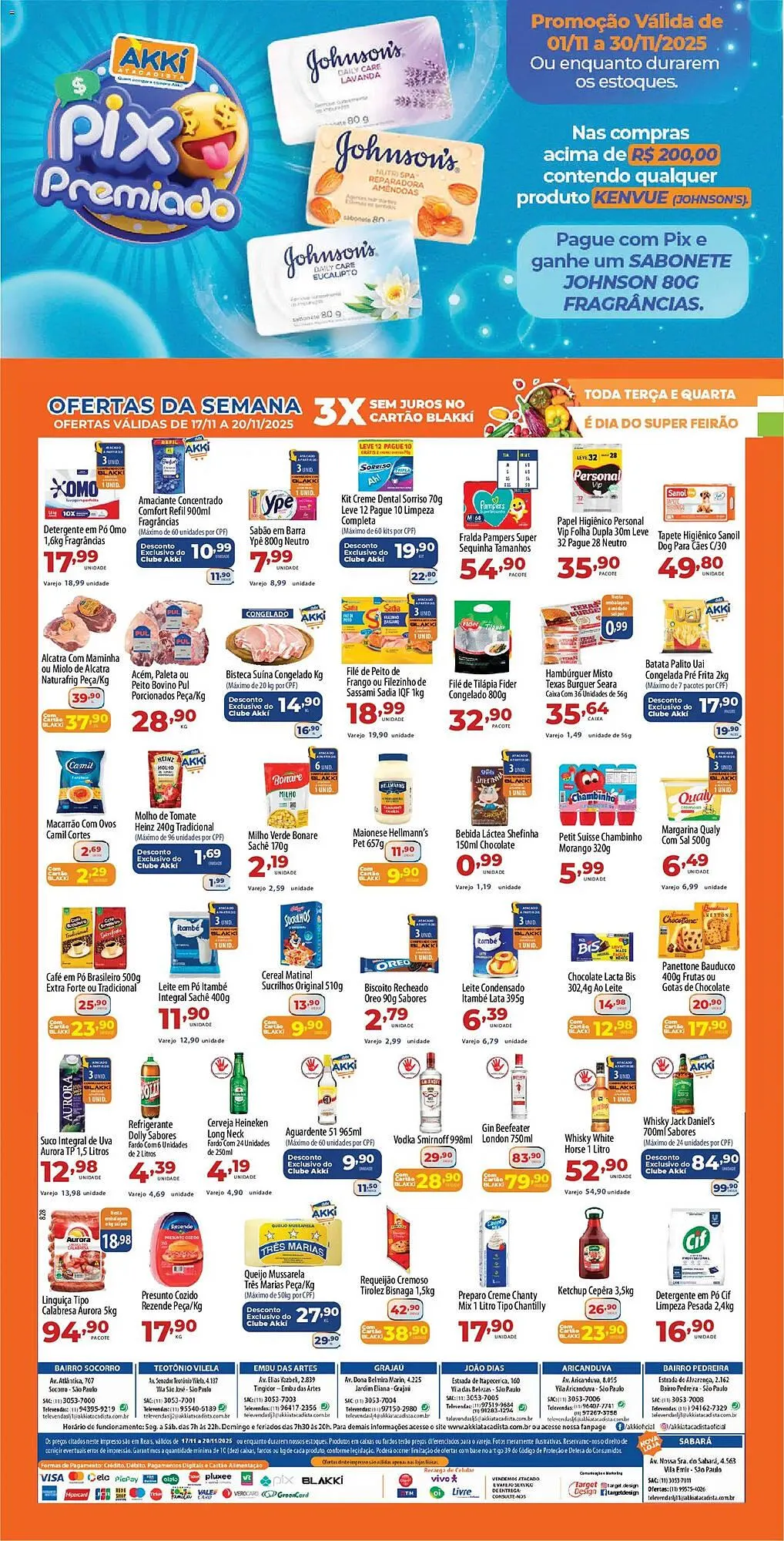 Encarte de Folheto Akki Atacadista 14 de novembro até 17 de novembro 2025 - Pagina 2
