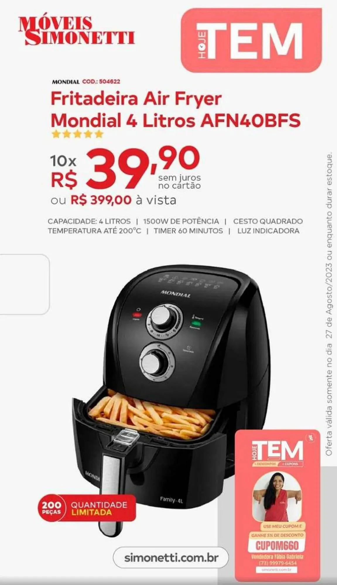 Encarte de Catálogo Móveis Simonetti 27 de agosto até 27 de agosto 2023 - Pagina 4