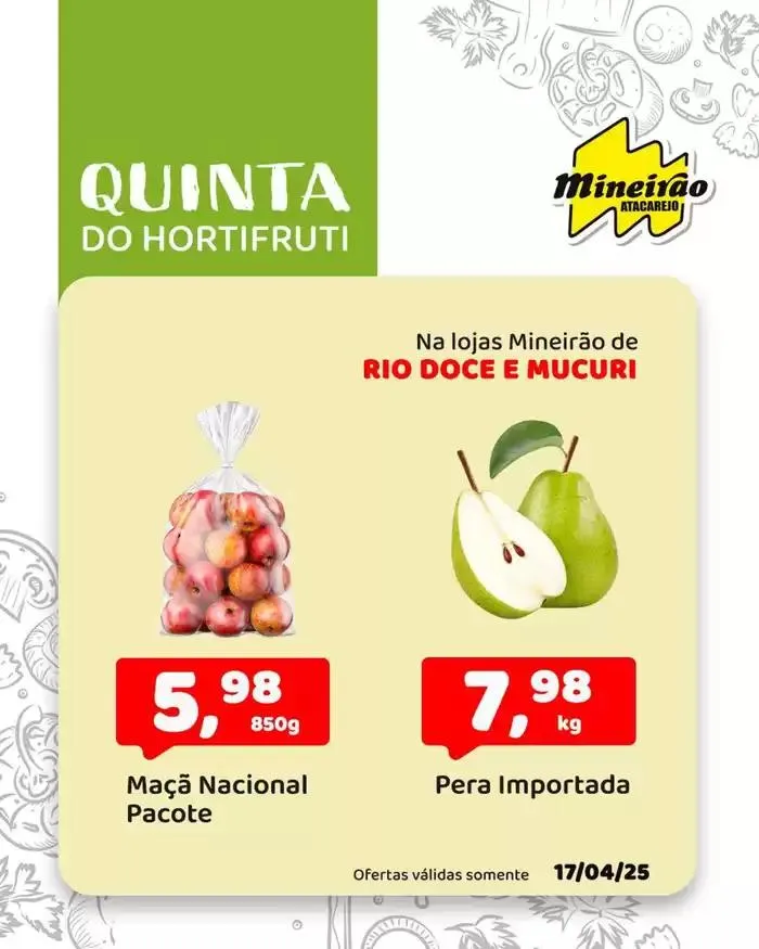 Encarte de Encarte Mineirão Atacarejo 17 de abril até 25 de abril 2025 - Pagina 2