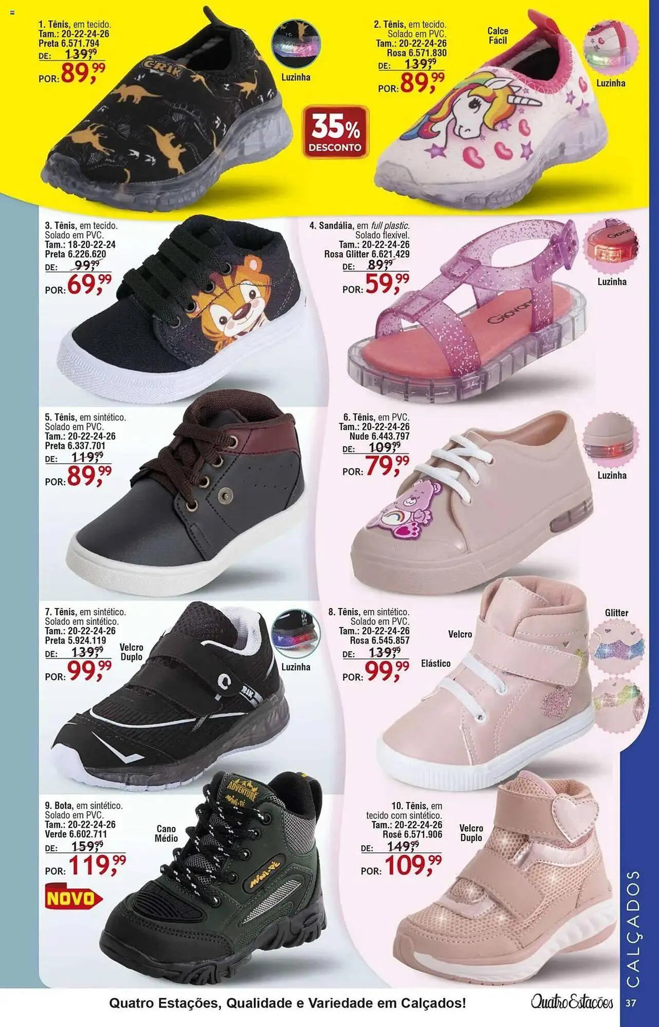 Encarte de Catálogo Quatro Estações 14 de abril até 31 de julho 2025 - Pagina 33