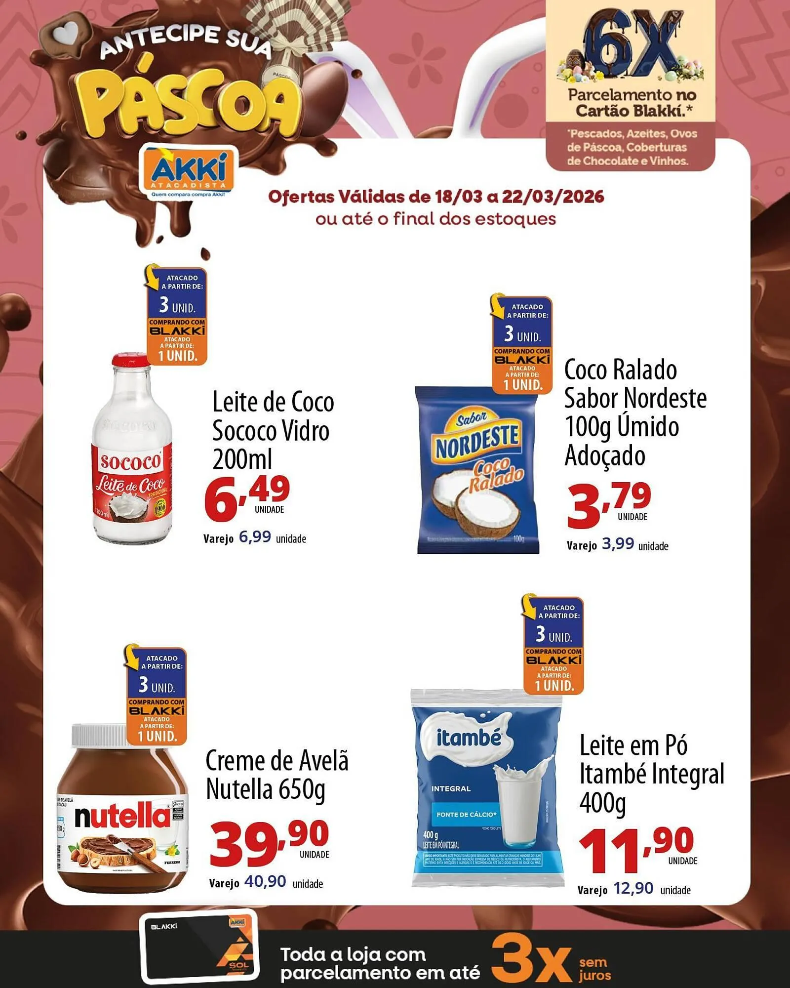Encarte de Folheto Akki Atacadista 17 de março até 22 de março 2026 - Pagina 5