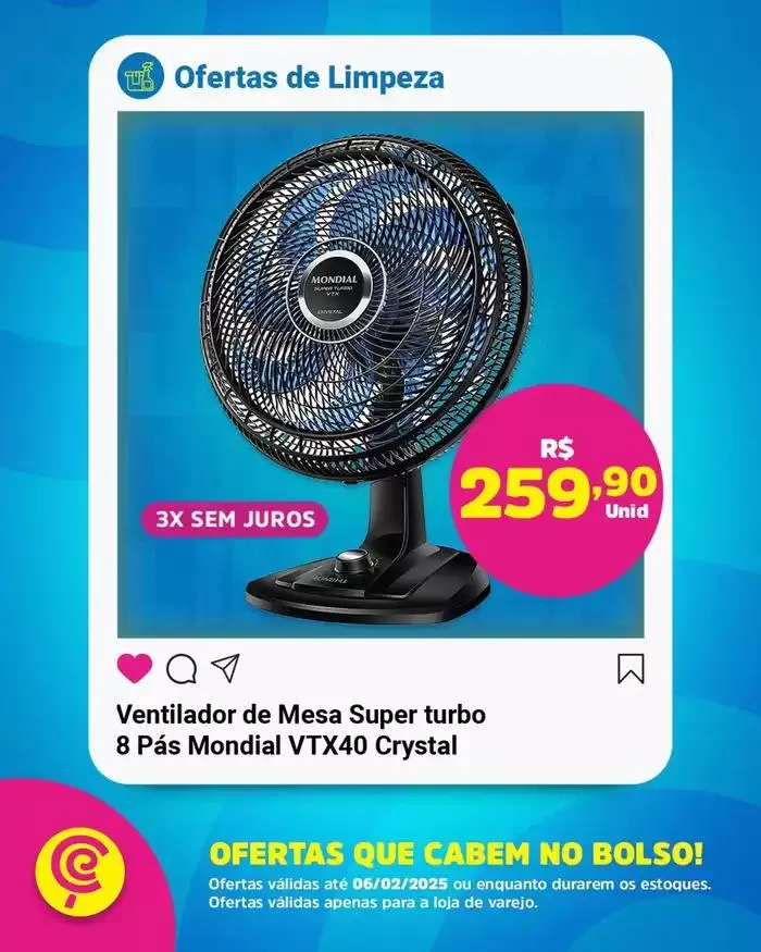 Encarte de Encarte Comercial Esperança 4 de fevereiro até 6 de fevereiro 2025 - Pagina 4