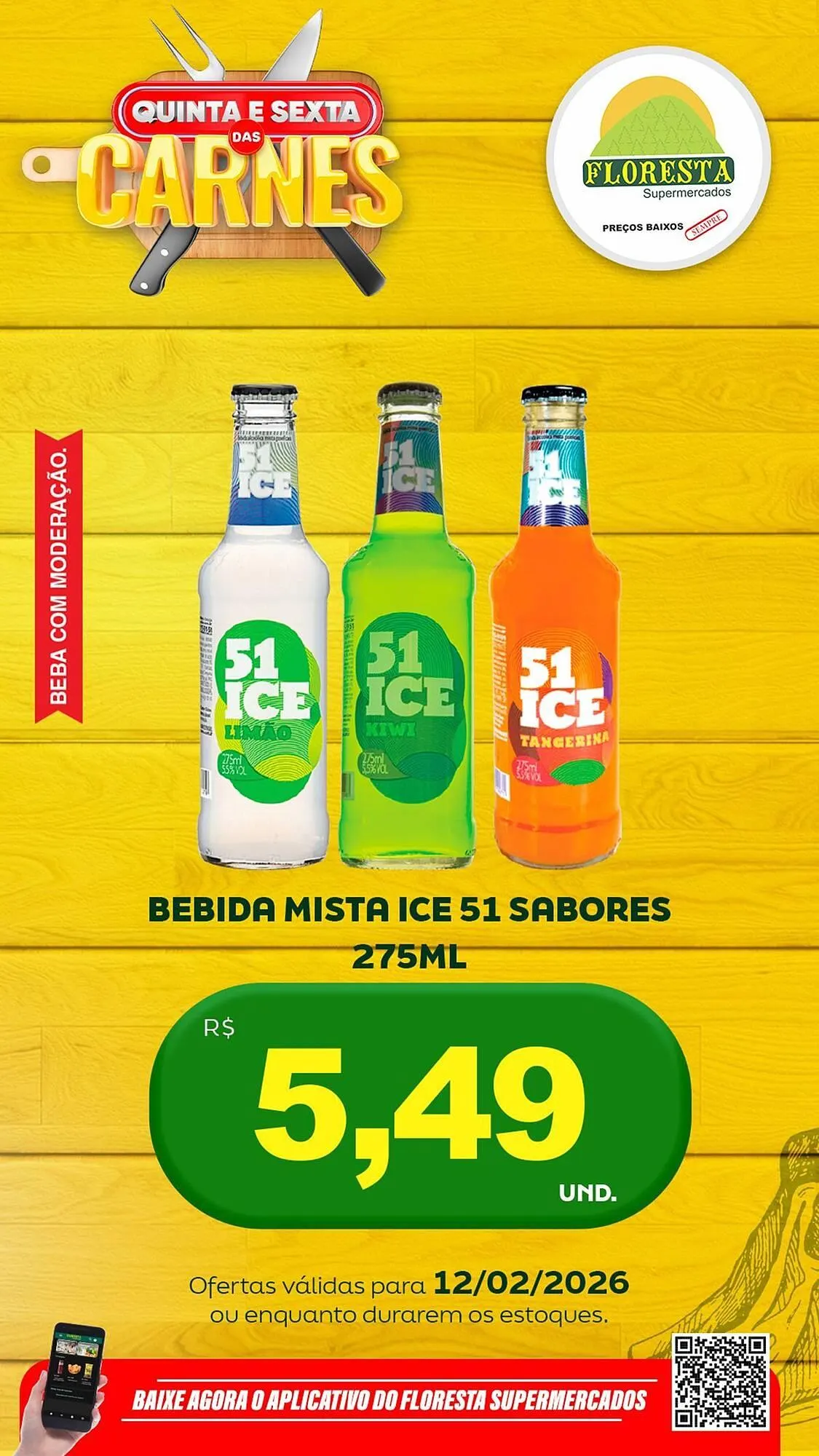 Encarte de Catálogo Floresta Supermercados 12 de fevereiro até 13 de fevereiro 2026 - Pagina 33