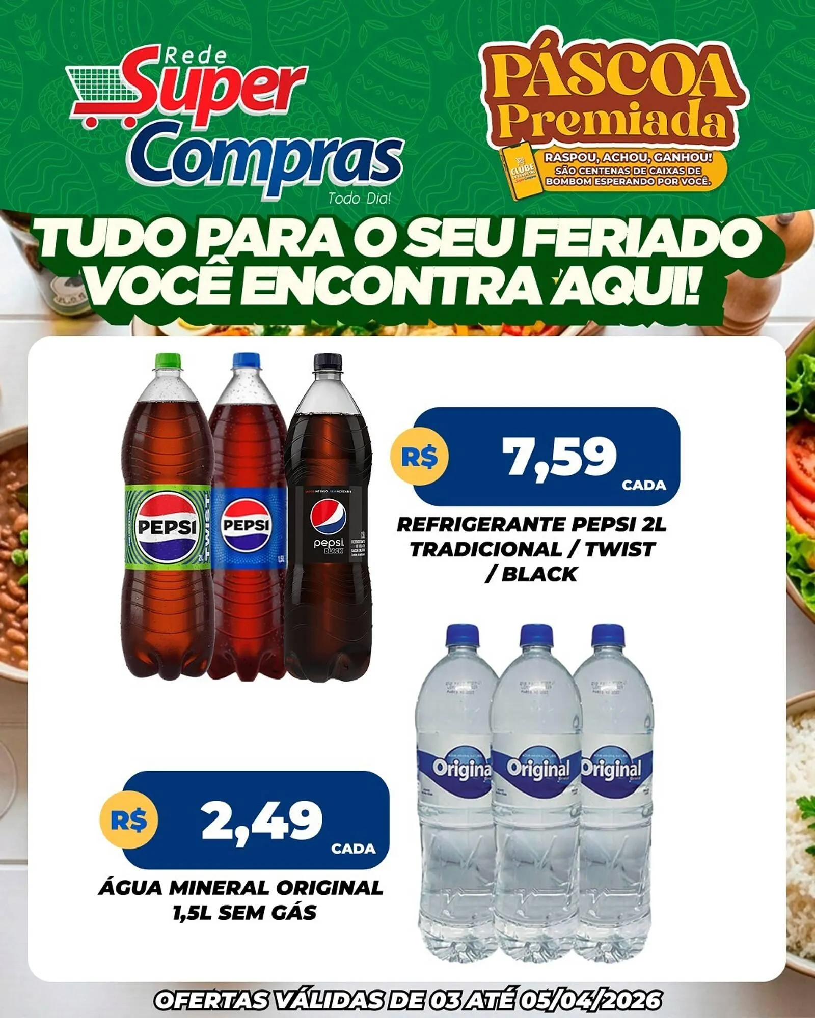 Encarte de Encarte Rede Super Compras 4 de abril até 5 de abril 2026 - Pagina 3