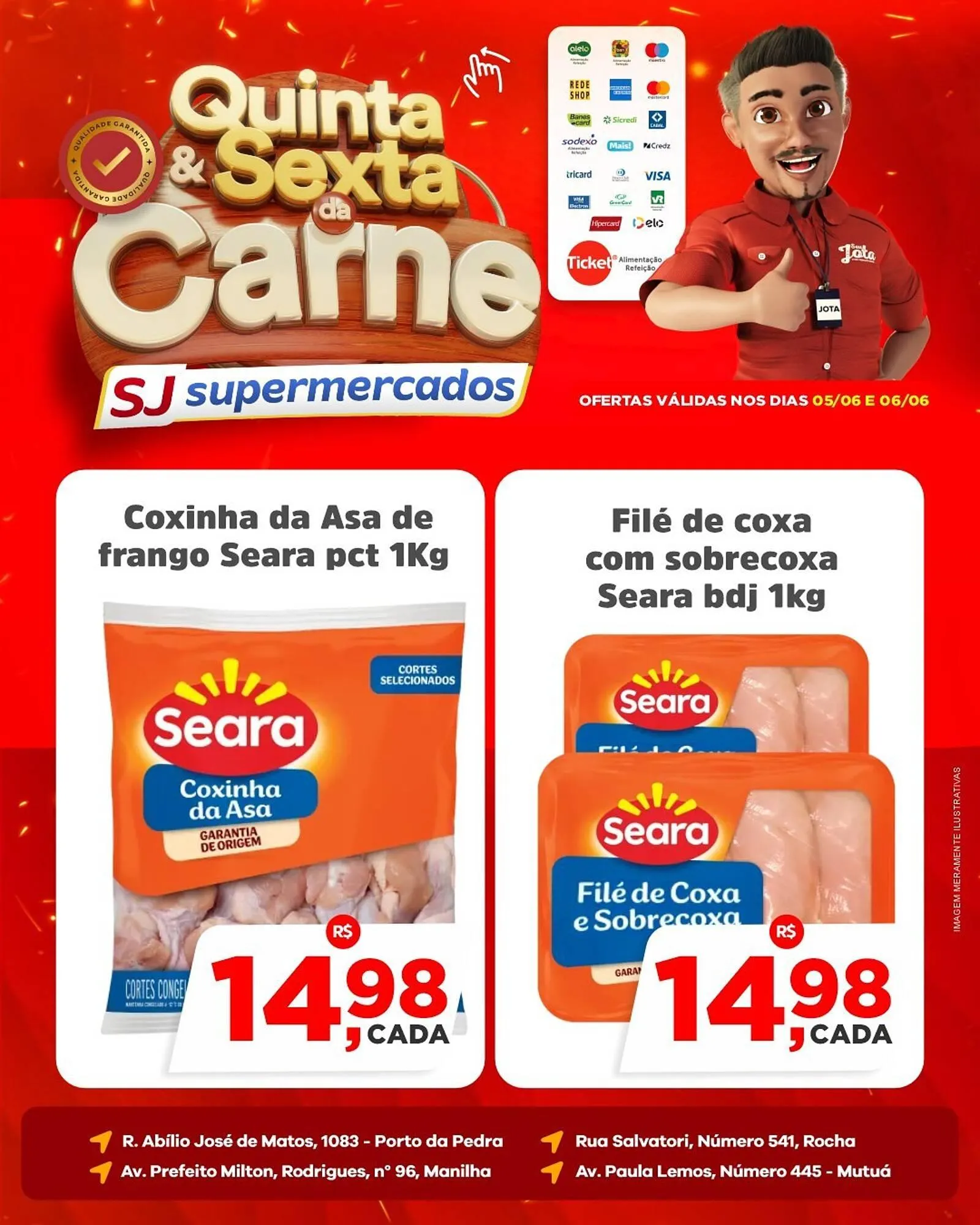 Encarte de Catálogo Sj Supermercados 5 de junho até 6 de junho 2025 - Pagina 2