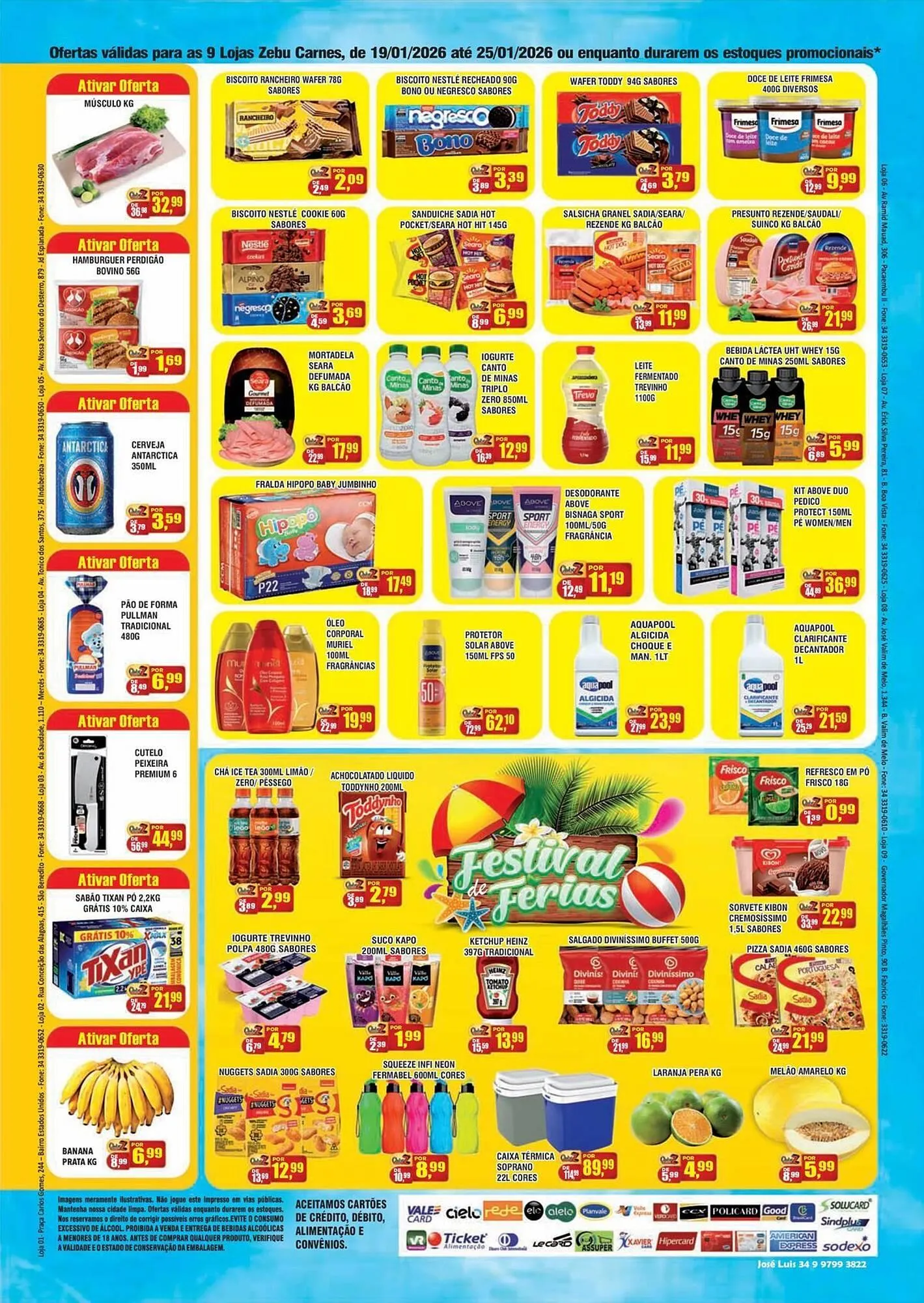 Encarte de Catálogo Zebu Carnes Supermercados 19 de janeiro até 25 de janeiro 2026 - Pagina 2