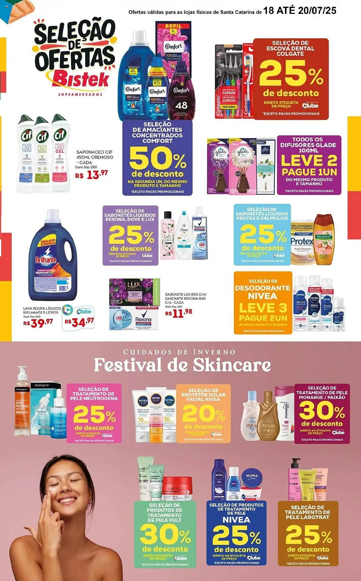 Encarte de Catálogo Bistek Supermercados 18 de julho até 20 de julho 2025 - Pagina 3