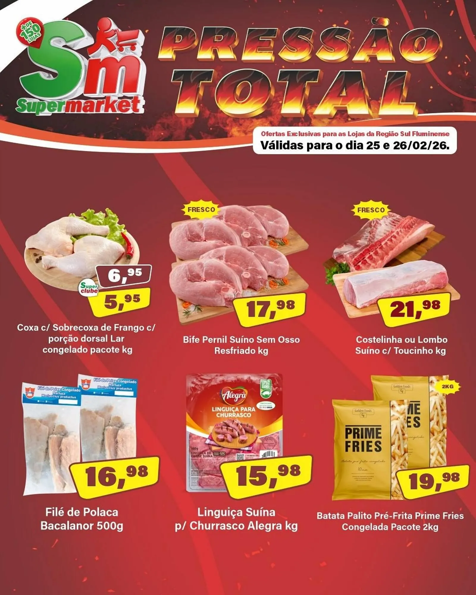 Encarte de Catálogo Floresta Supermercados 25 de fevereiro até 26 de fevereiro 2026 - Pagina 1