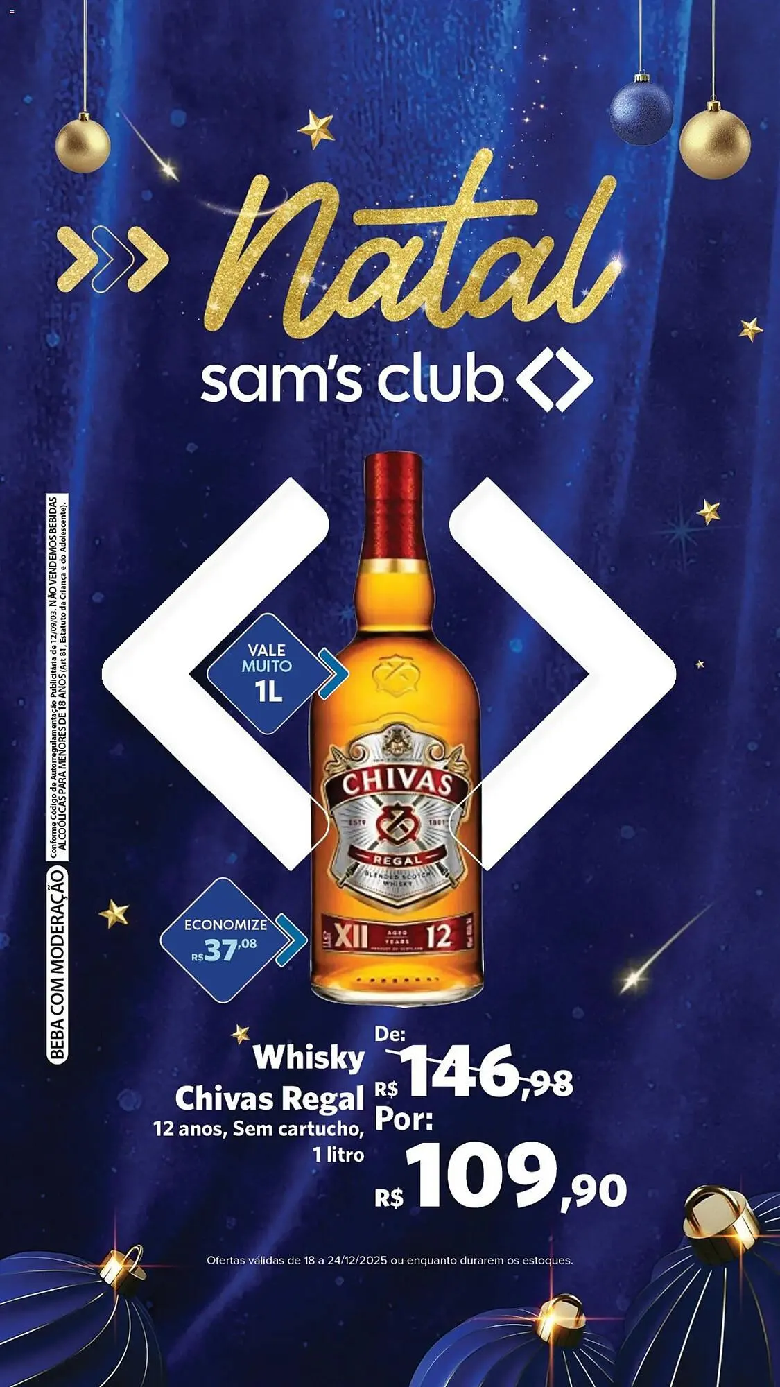 Encarte de Folheto Sam's Club 18 de dezembro até 24 de dezembro 2025 - Pagina 2