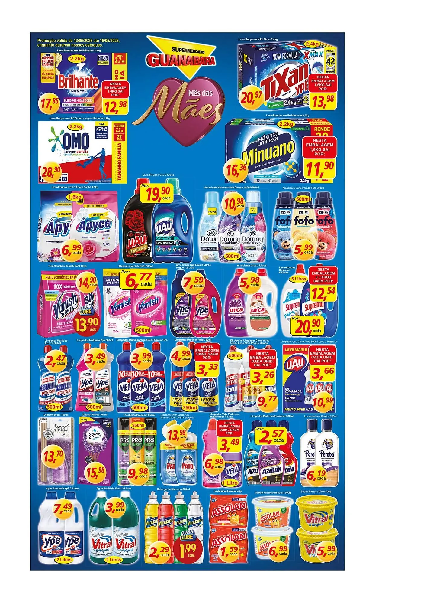 Encarte de Encarte Supermercados Guanabara 13 de maio até 15 de maio 2026 - Pagina 11