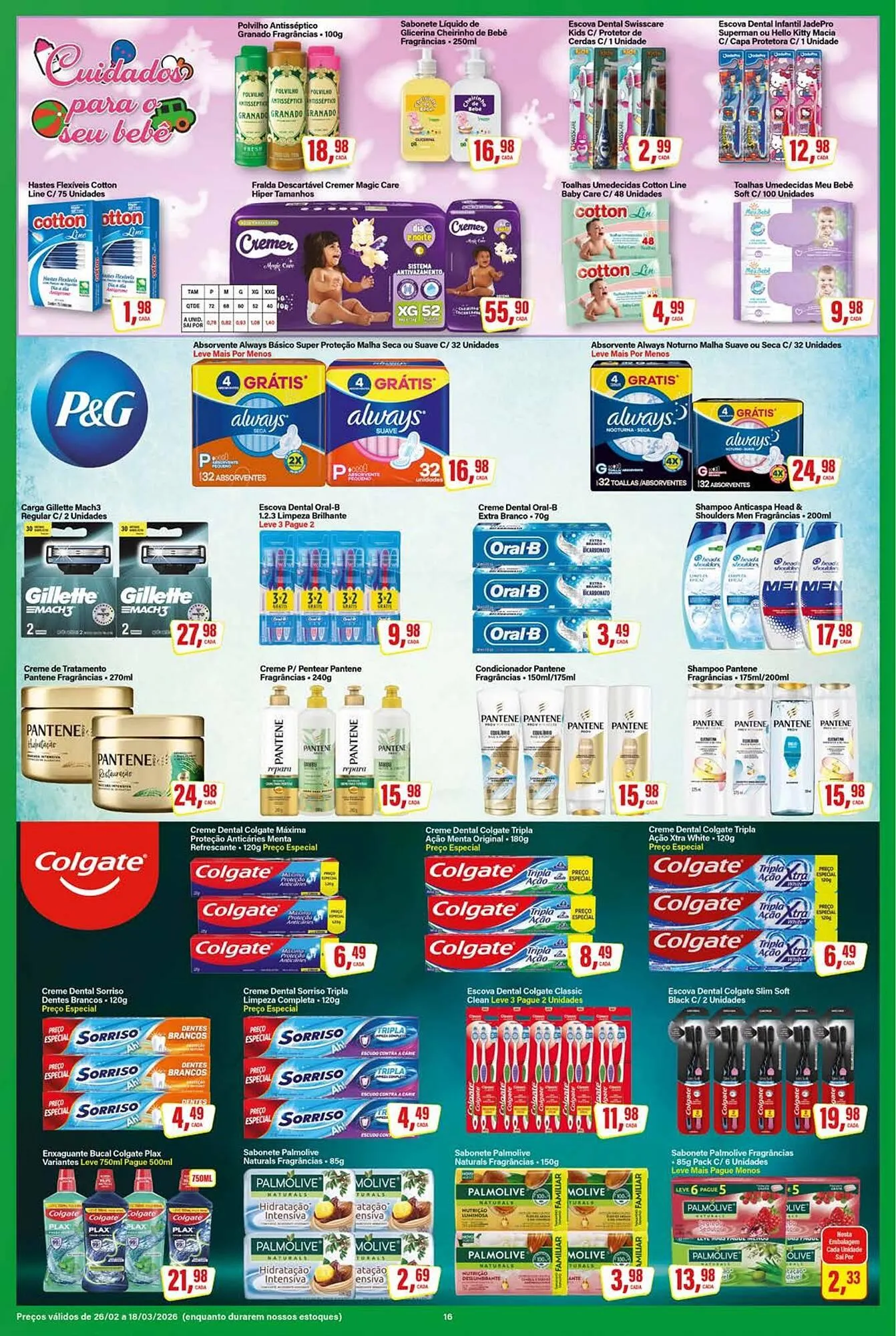 Encarte de Encarte Rede Supermarket 26 de fevereiro até 18 de março 2026 - Pagina 16