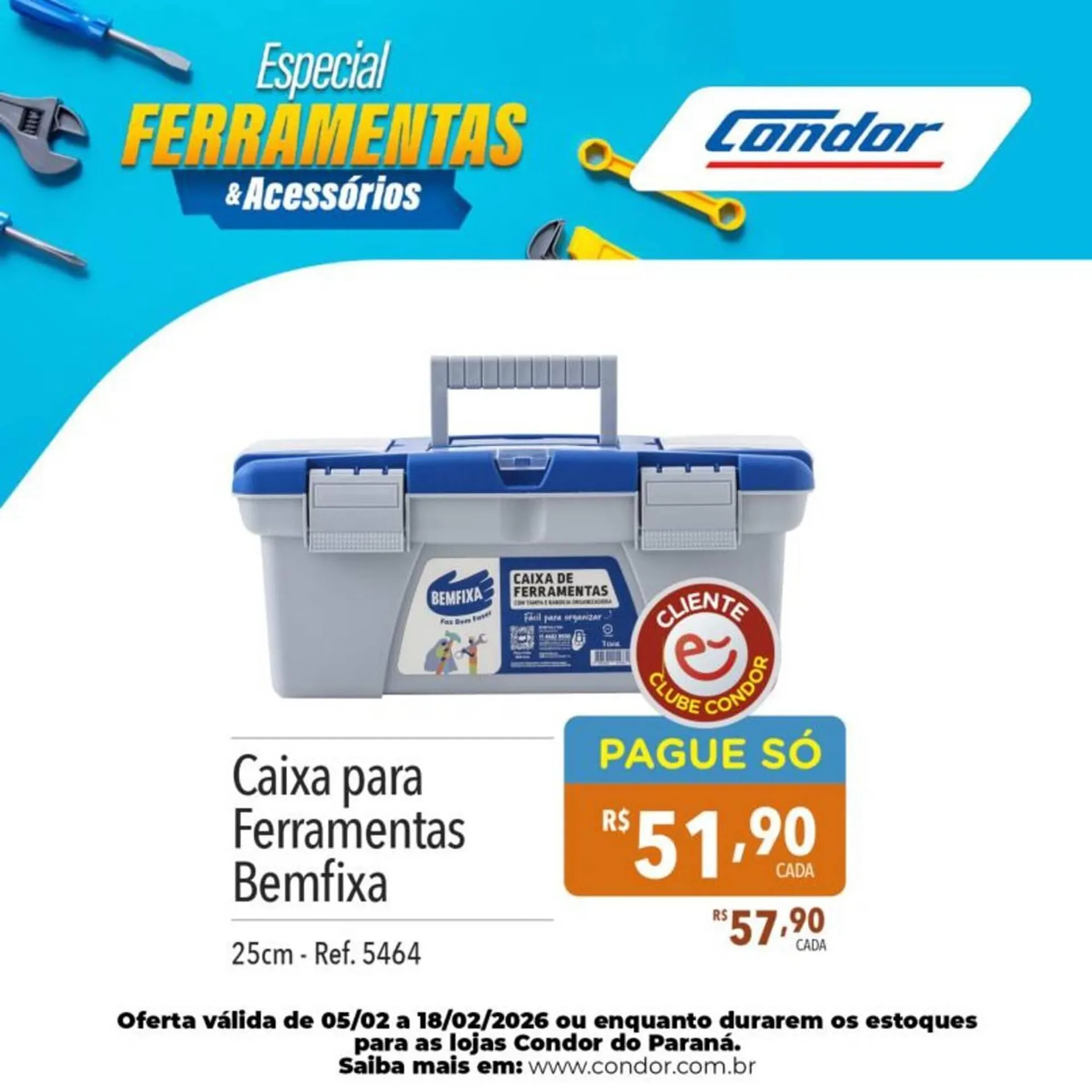 Encarte de Catálogo Supermercados Condor 5 de fevereiro até 18 de fevereiro 2026 - Pagina 5