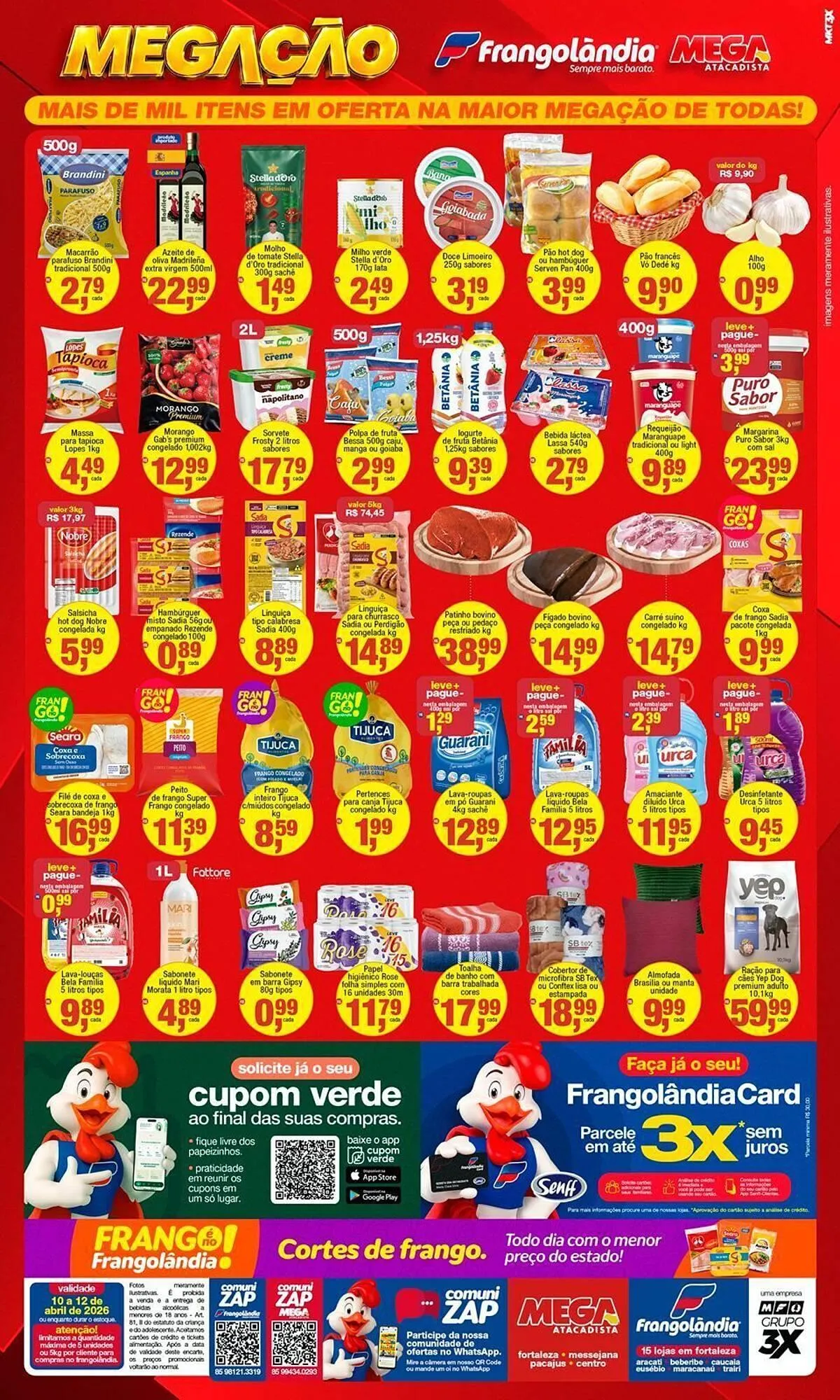 Encarte de Encarte Frangolândia 10 de abril até 12 de abril 2026 - Pagina 2