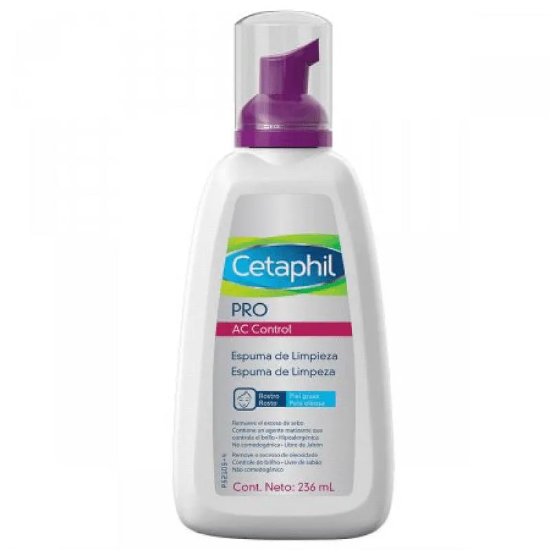 CETAPHIL PRO AC ESPUMA DE LIMPEZA 236ML