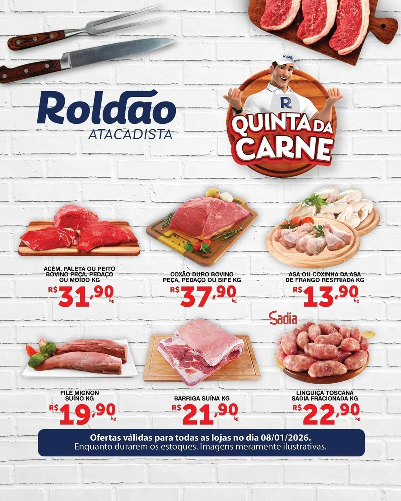 Encarte de Folheto Roldão 8 de janeiro até 8 de janeiro 2026 - Pagina 1