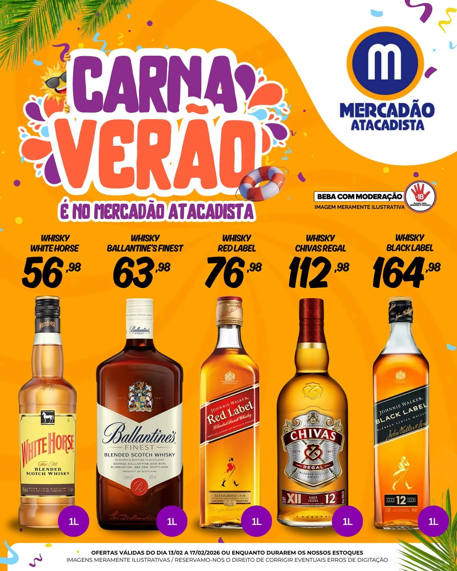 Encarte de Folheto Mercadão Atacadista 13 de fevereiro até 17 de fevereiro 2026 - Pagina 5