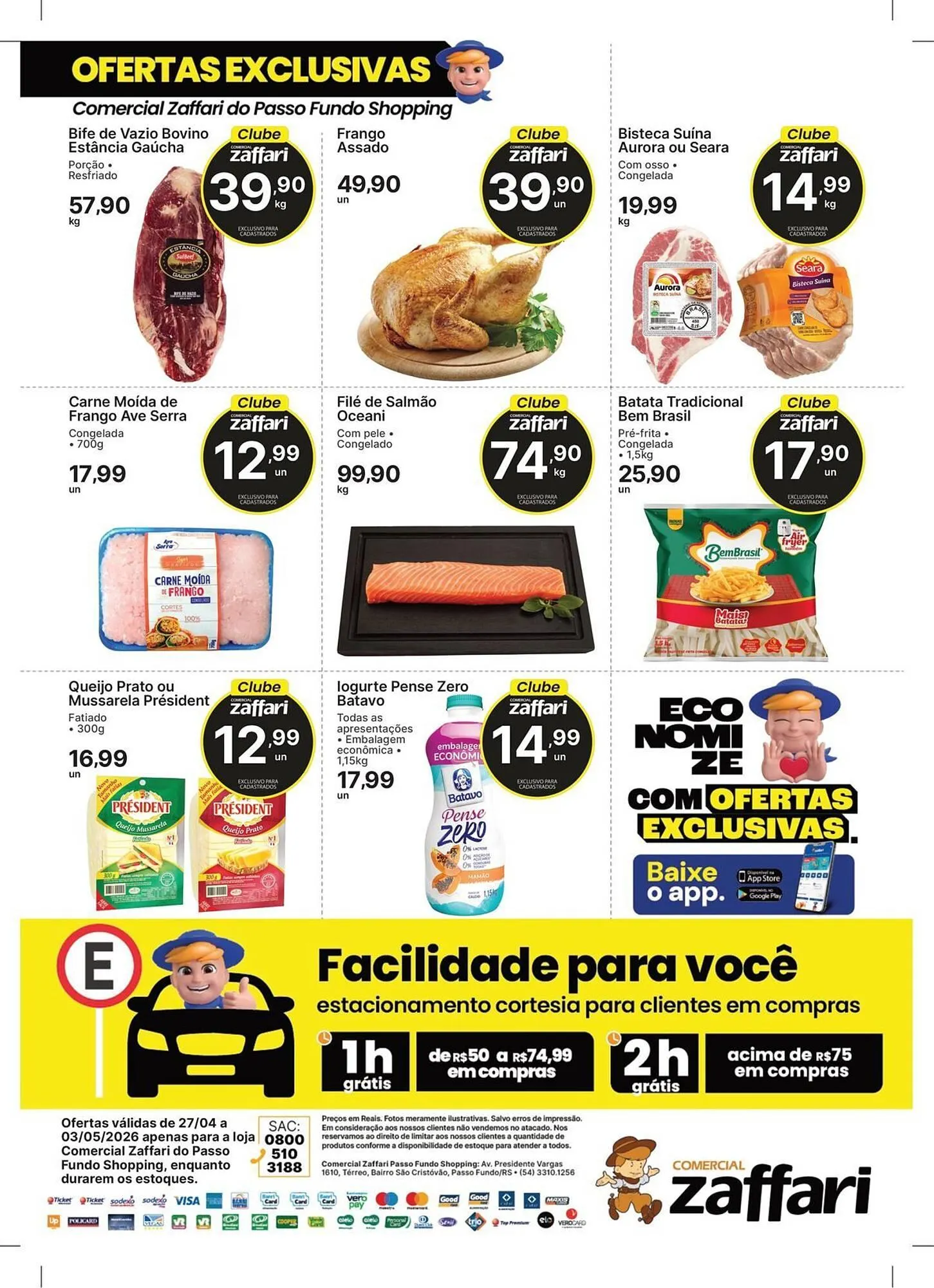 Encarte de Encarte Comercial Zaffari 27 de abril até 3 de maio 2026 - Pagina 2
