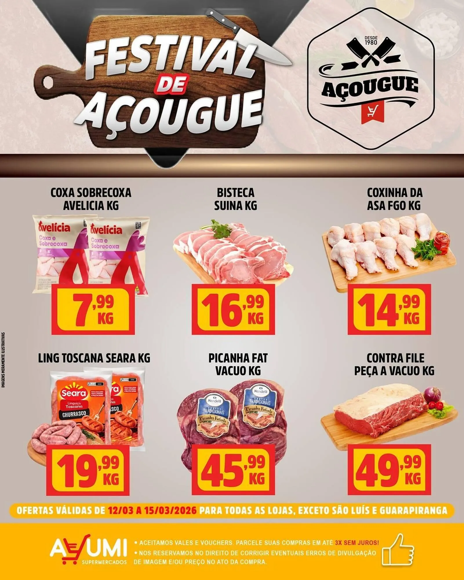 Encarte de Folheto Ayumi Supermercados 13 de março até 15 de março 2026 - Pagina 2