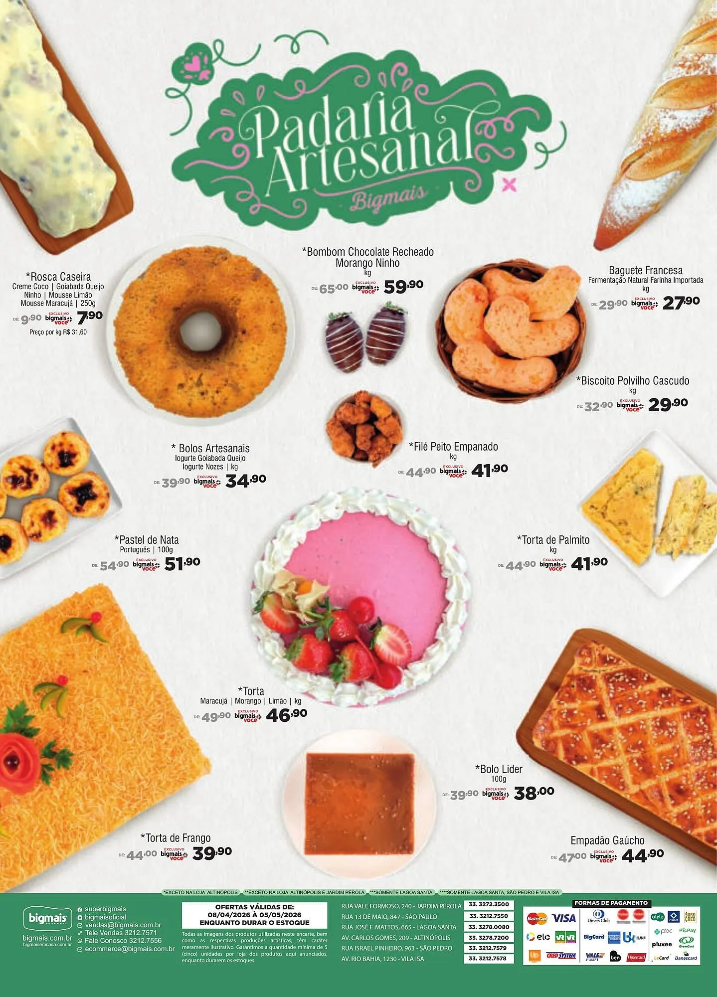 Encarte de Catálogo Big Mais Supermercados 7 de abril até 5 de maio 2026 - Pagina 16