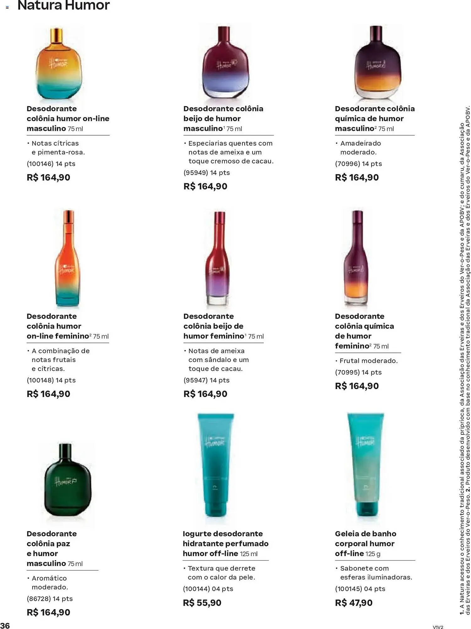 Encarte de Catálogo Natura 19 de fevereiro até 12 de março 2026 - Pagina 36