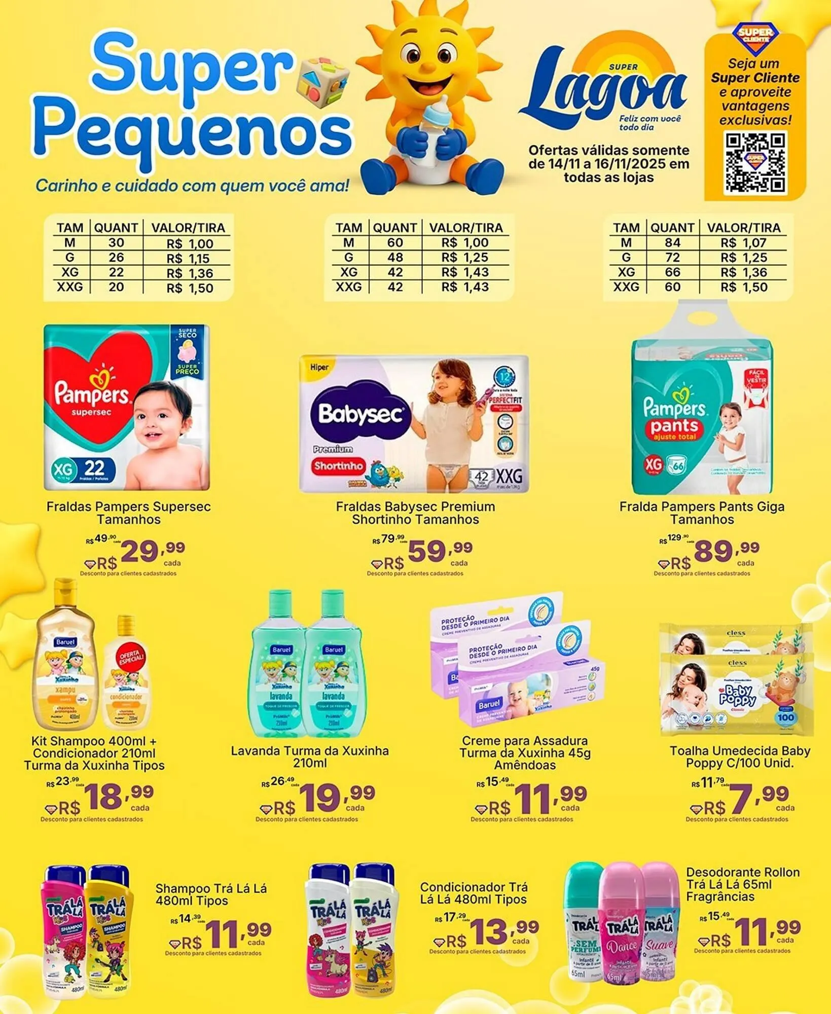 Encarte de Encarte Super Lagoa 14 de novembro até 16 de novembro 2025 - Pagina 1