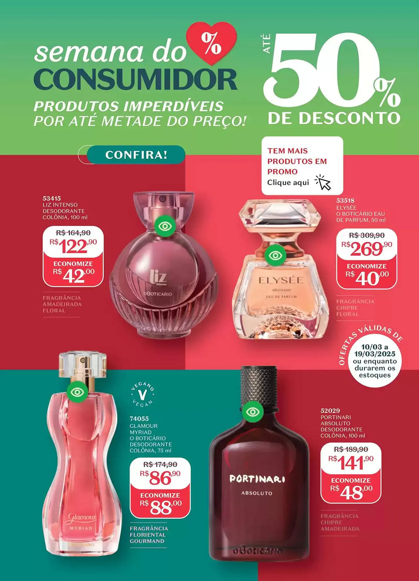 Encarte de Catálogo O Boticário 5 de março até 23 de março 2025 - Pagina 7