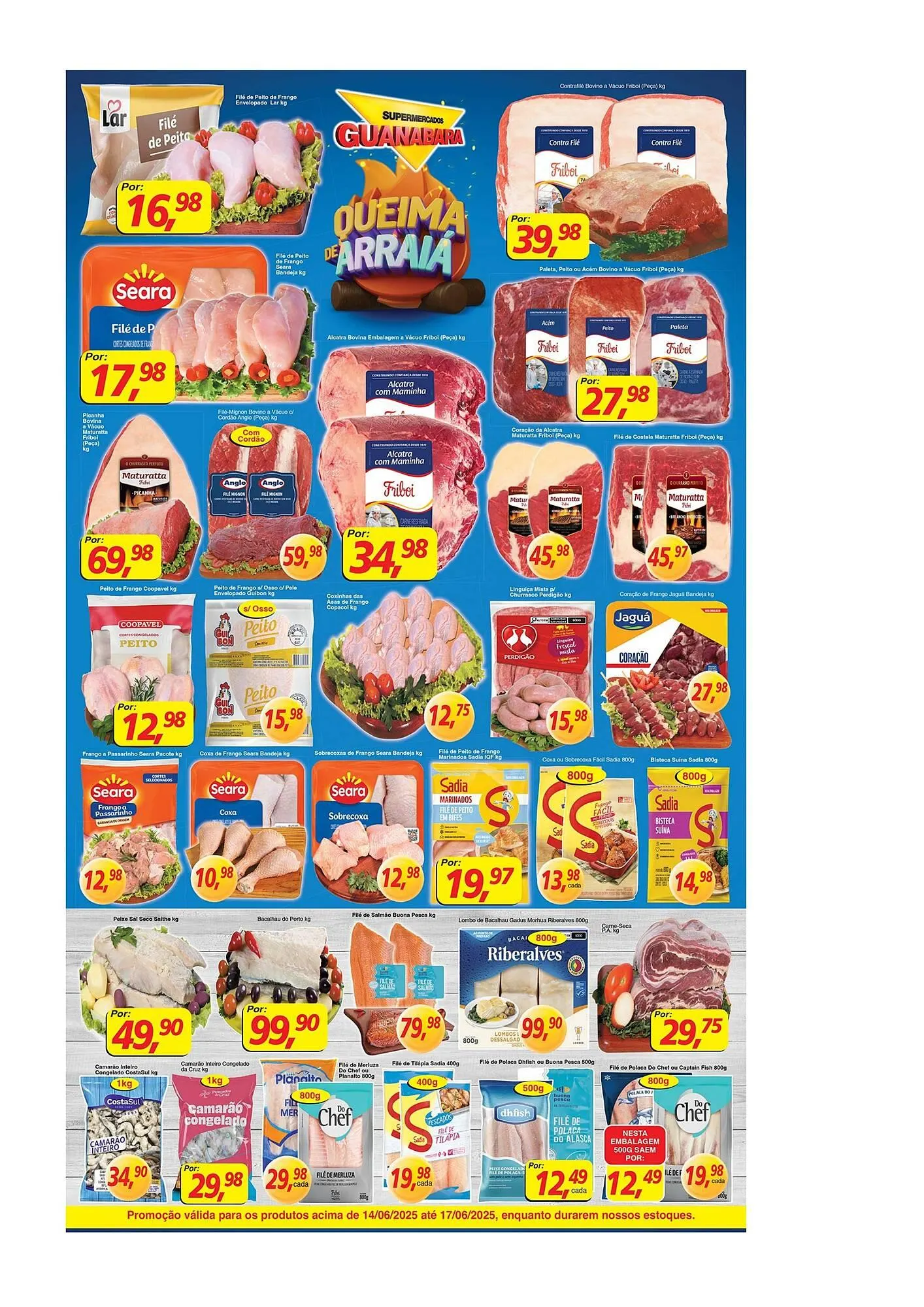 Encarte de Catálogo Supermercados Guanabara 14 de junho até 17 de junho 2025 - Pagina 5