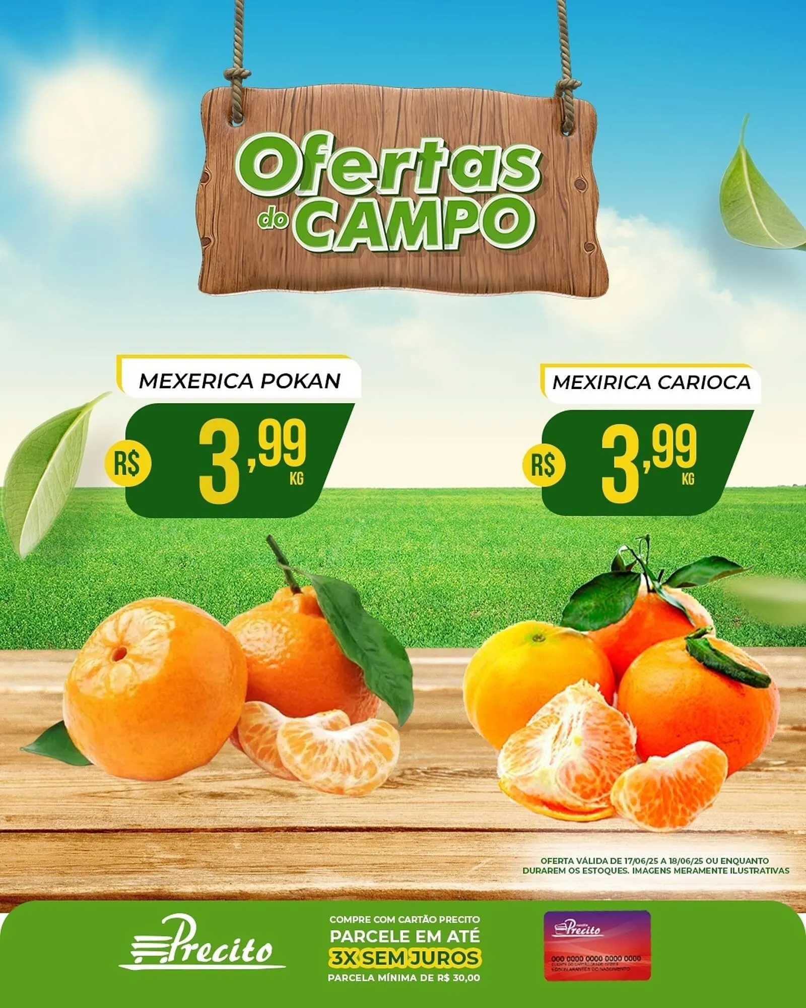 Encarte de Catálogo Supermercado Precito 17 de junho até 18 de junho 2025 - Pagina 1