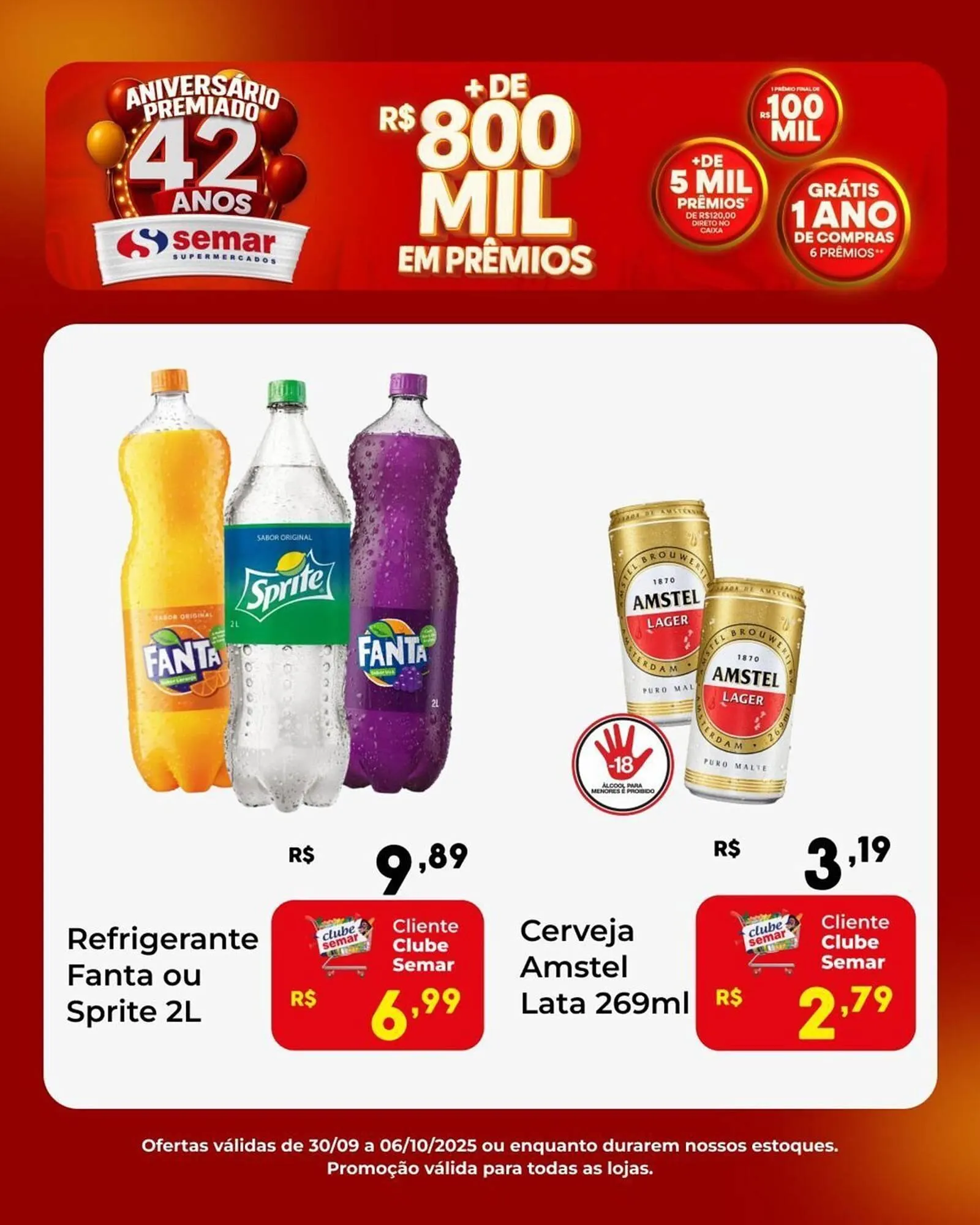 Encarte de Folheto Semar Supermercado 30 de setembro até 6 de outubro 2025 - Pagina 6