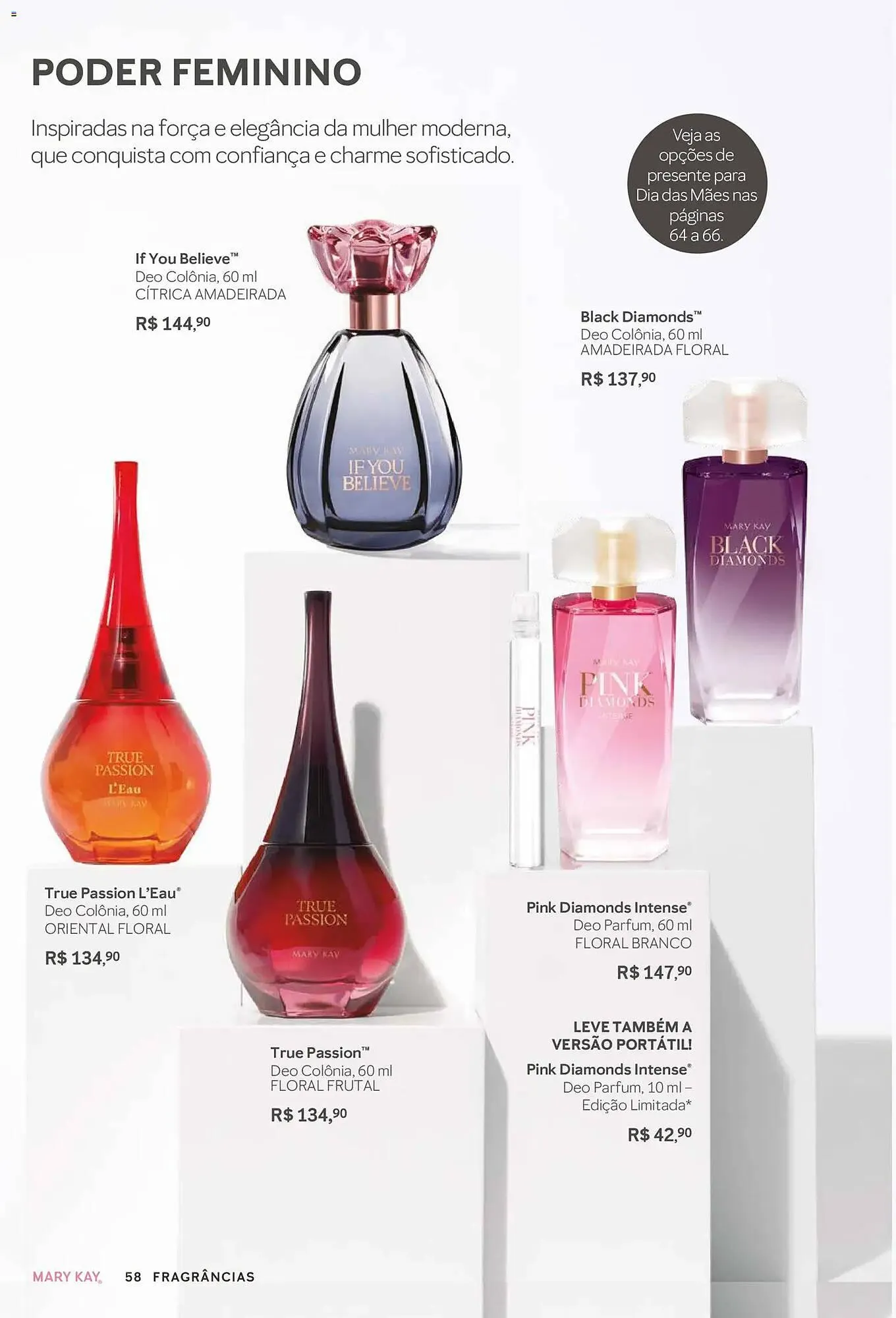 Encarte de Revista Mary Kay 1 de março até 1 de maio 2026 - Pagina 58