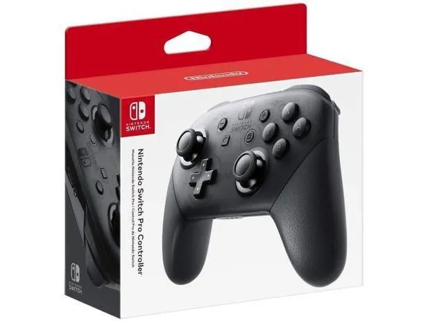 Controle Switch Pro Controller sem fio para Nintendo, HAC-013, NINTENDO