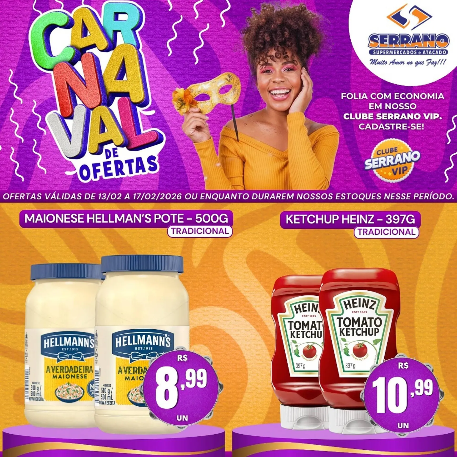 Encarte de Catálogo Serrano Supermercado 14 de fevereiro até 17 de fevereiro 2026 - Pagina 5