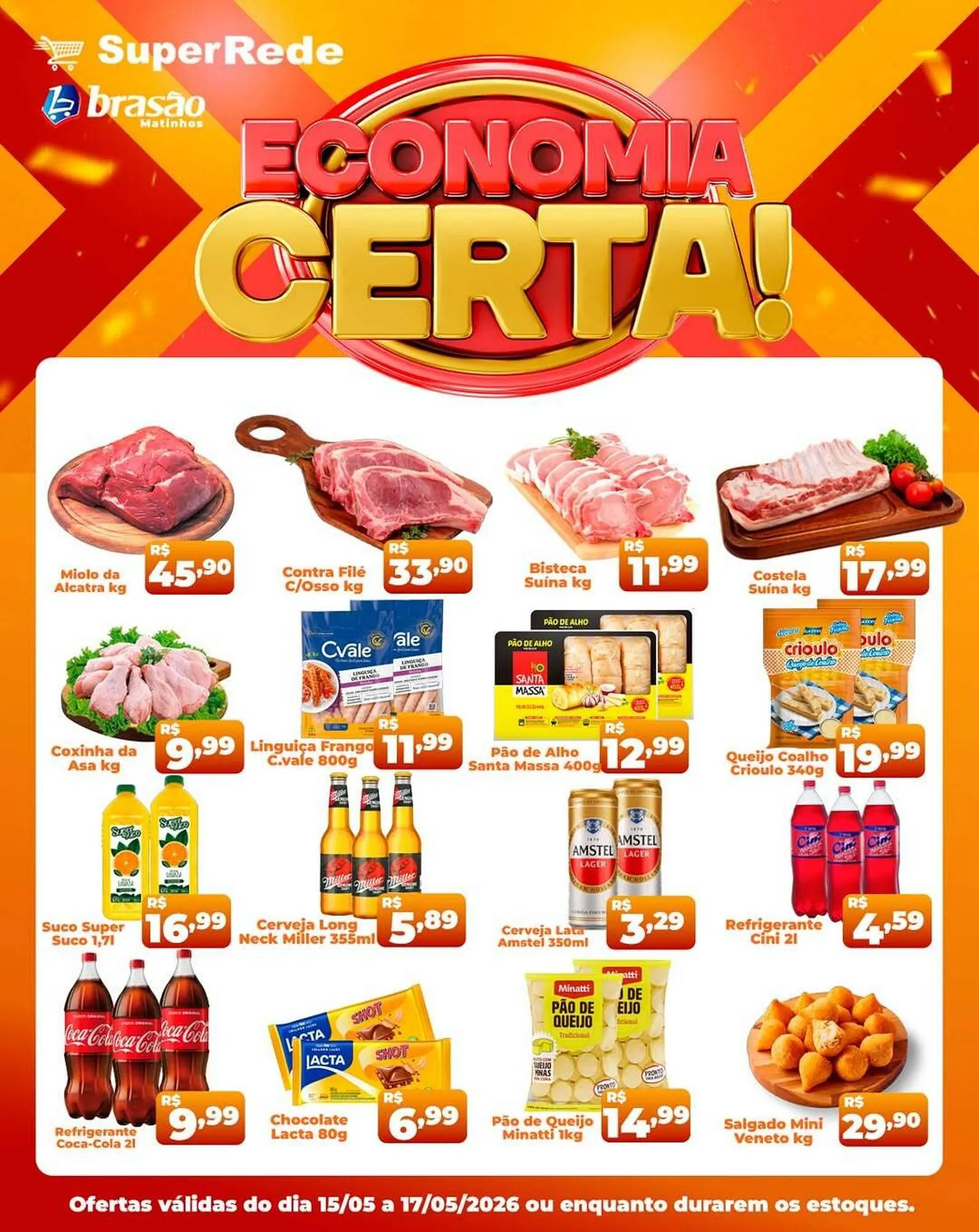 Encarte de Catálogo Super Rede Atacadista 14 de maio até 17 de maio 2026 - Pagina 1