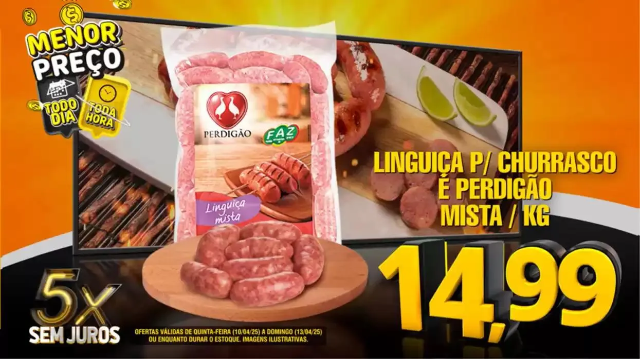 Encarte de Promoções especiais em andamento 11 de abril até 13 de abril 2025 - Pagina 5