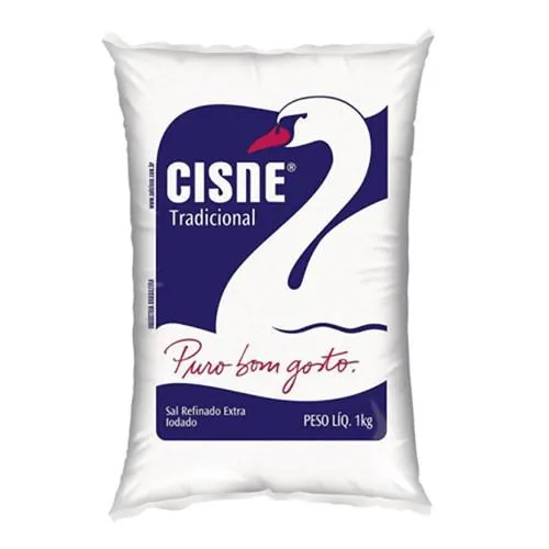 Sal Refinado Cisne 1Kg