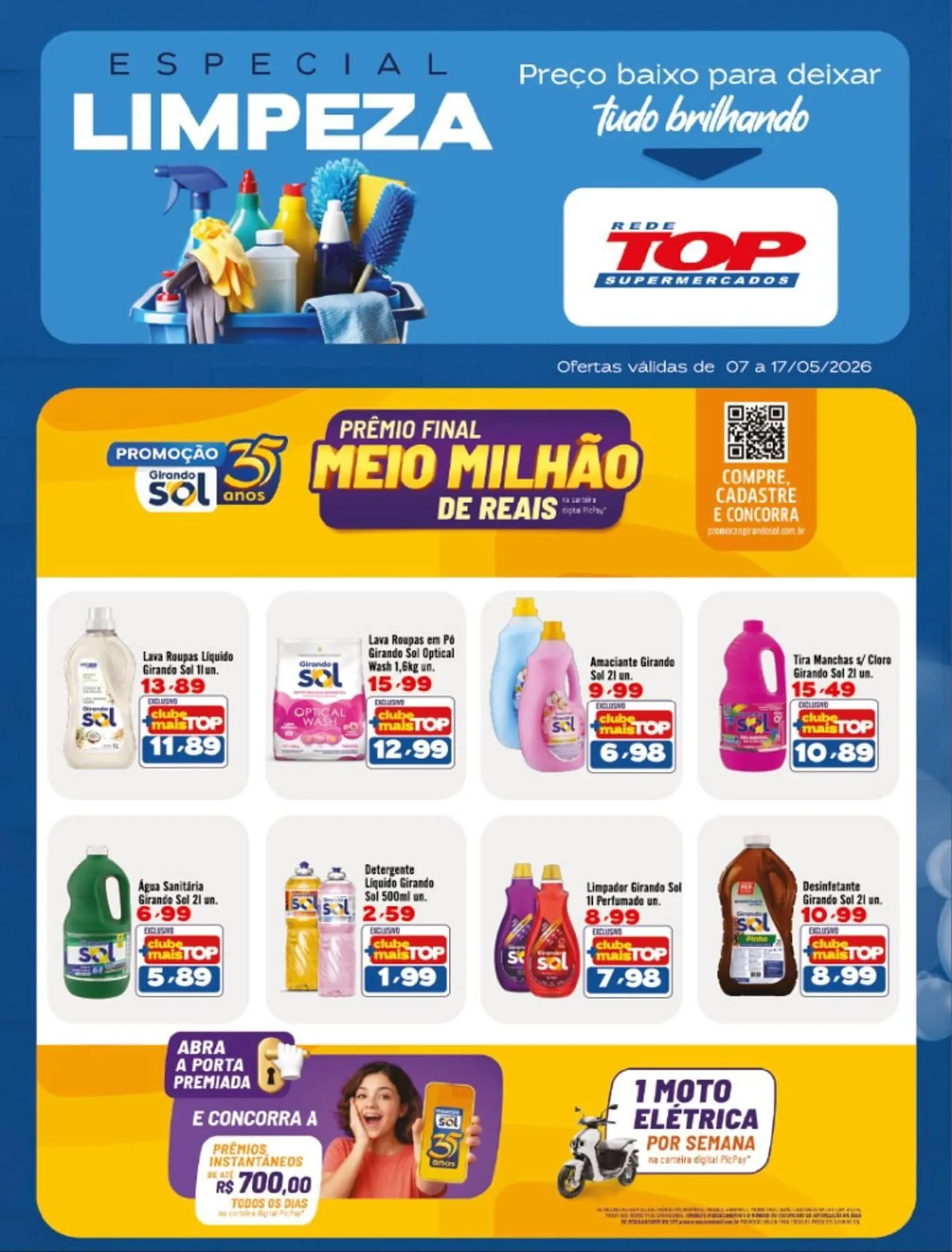 Encarte de Encarte Rede Top 7 de maio até 17 de maio 2026 - Pagina 1