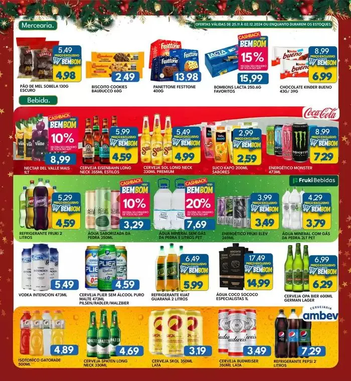 Encarte de Natal do Bom 25 de novembro até 2 de dezembro 2024 - Pagina 3