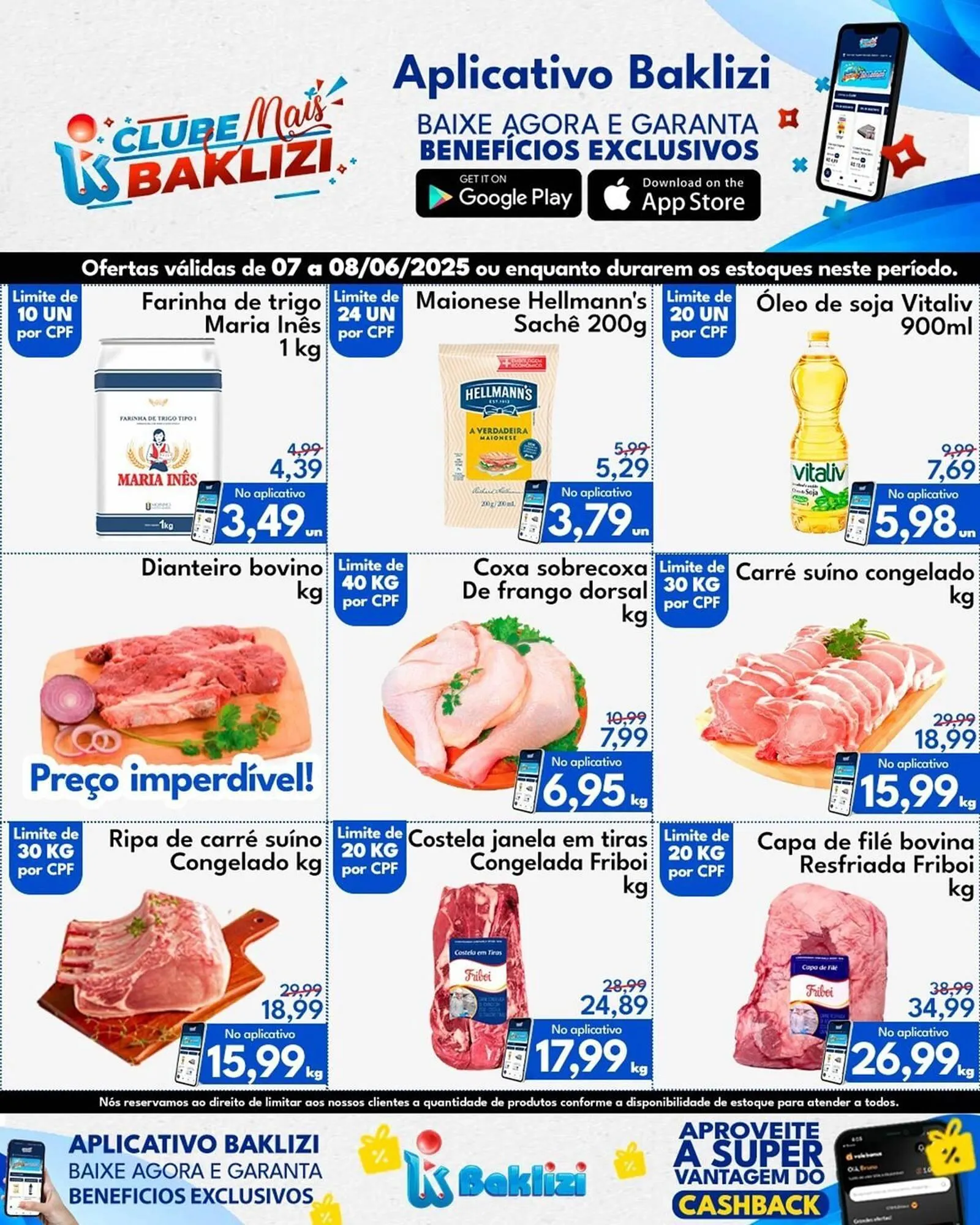 Encarte de Catálogo Supermercados Baklizi 7 de junho até 15 de junho 2025 - Pagina 3