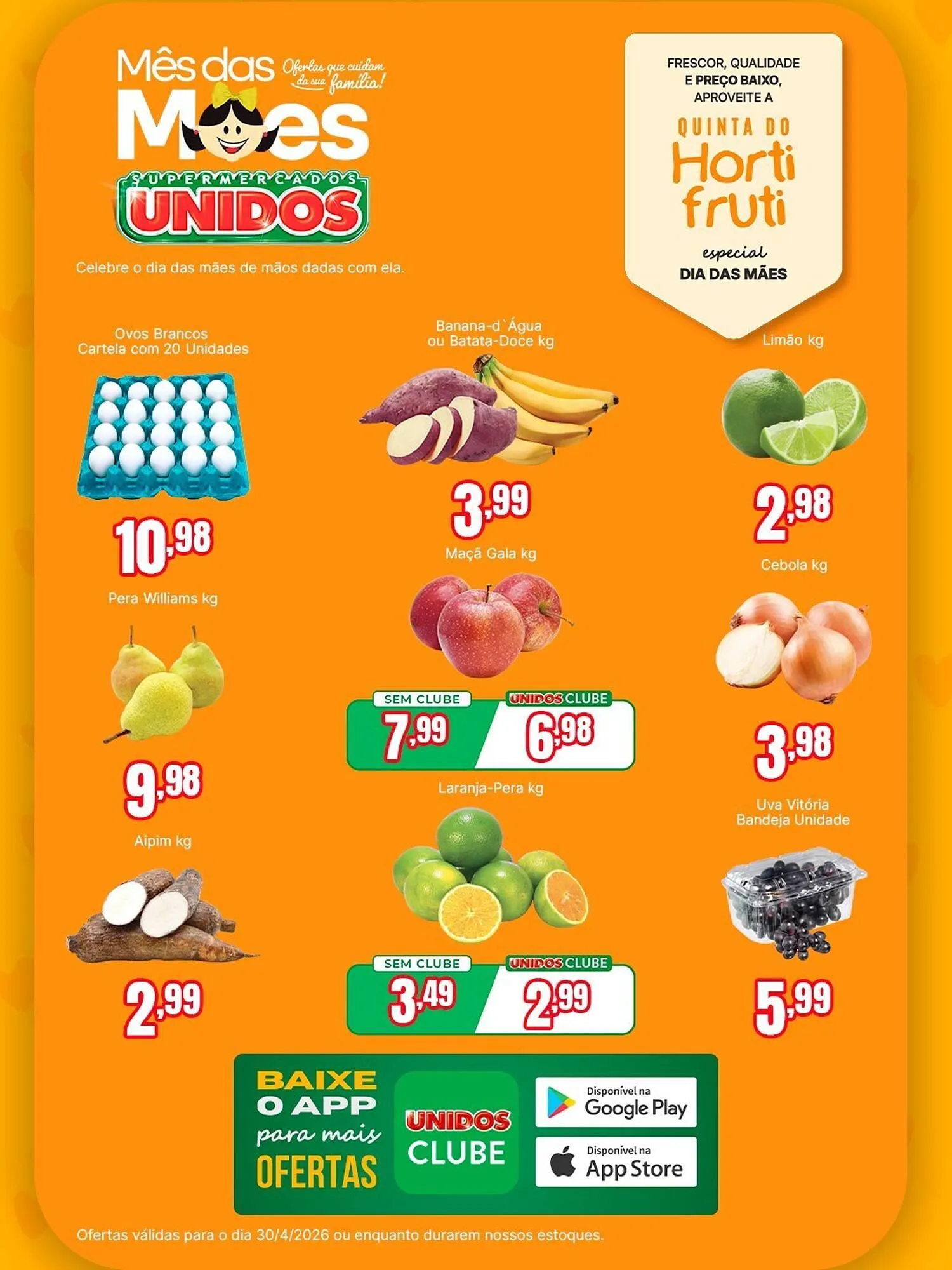 Encarte de Encarte Supermercados Unidos 30 de abril até 30 de abril 2026 - Pagina 1