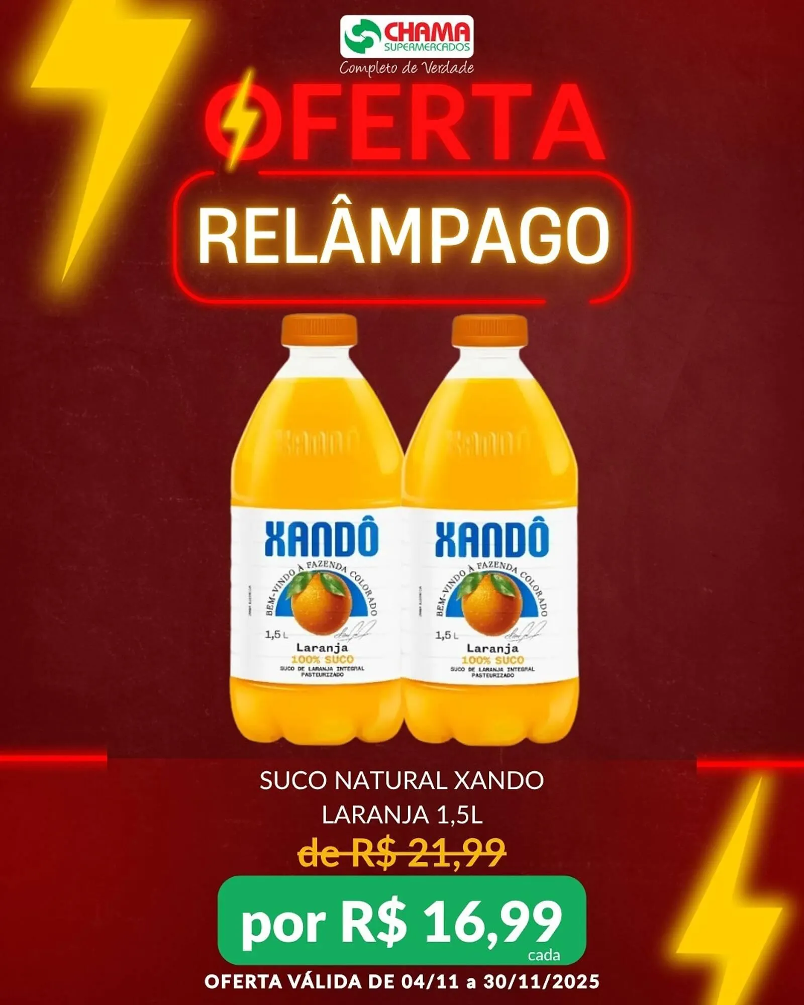 Encarte de Catálogo Chama Supermercados 4 de novembro até 30 de novembro 2025 - Pagina 4