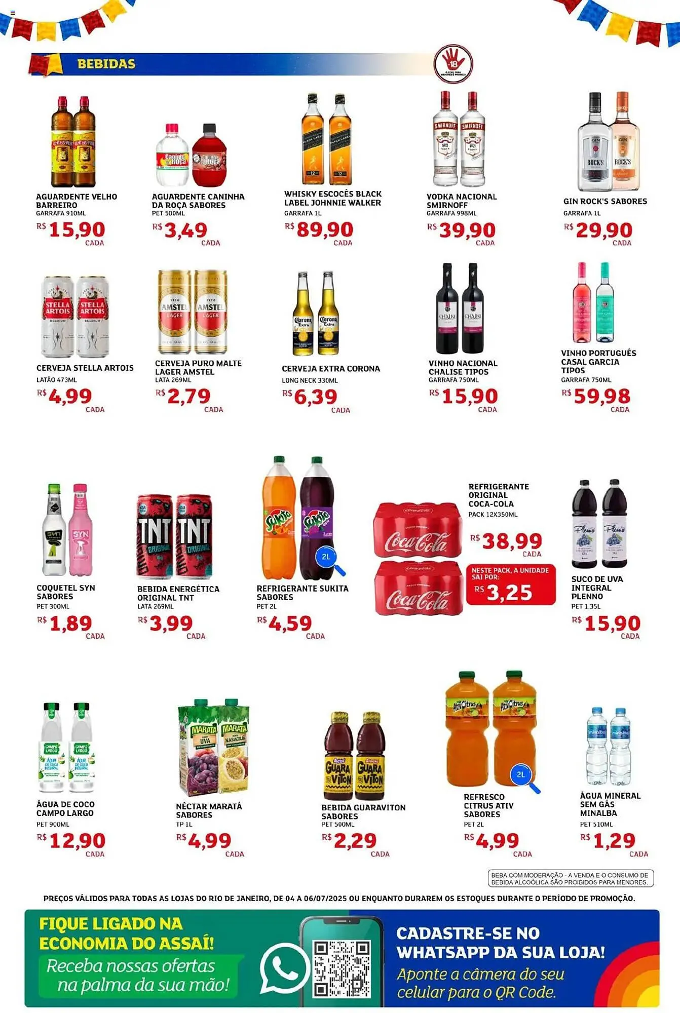 Encarte de Catálogo Assaí Atacadista 4 de julho até 6 de julho 2025 - Pagina 2