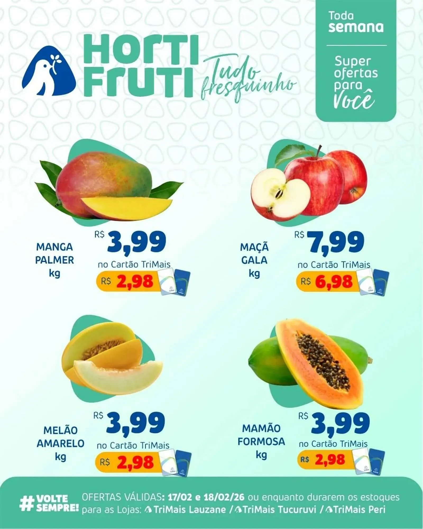 Encarte de Catálogo Trimais Supermercado 17 de fevereiro até 18 de fevereiro 2026 - Pagina 2